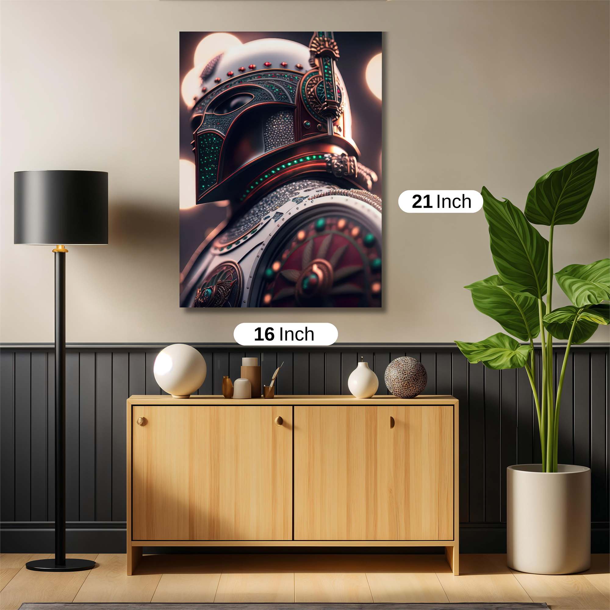 Knightly Elegance Safe Wall Magnetic / M