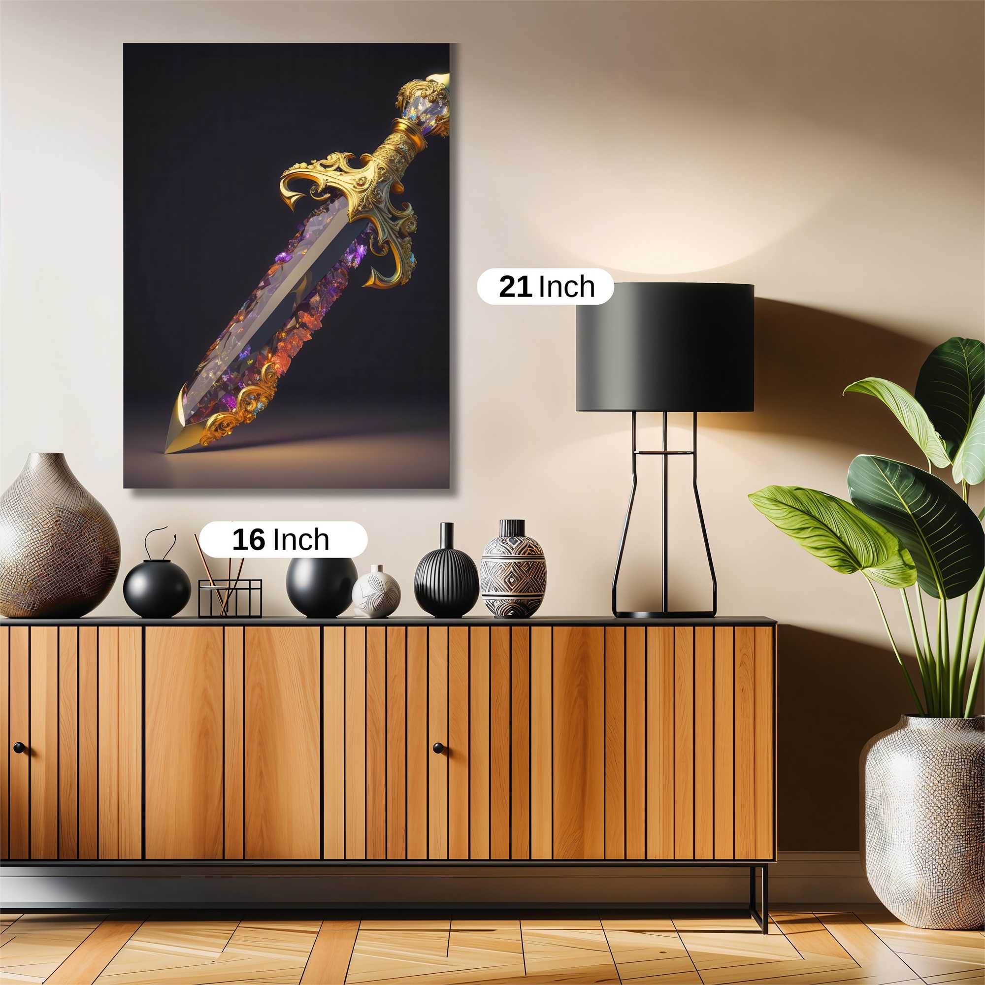Crystal Elegance Safe Wall Magnetic / M