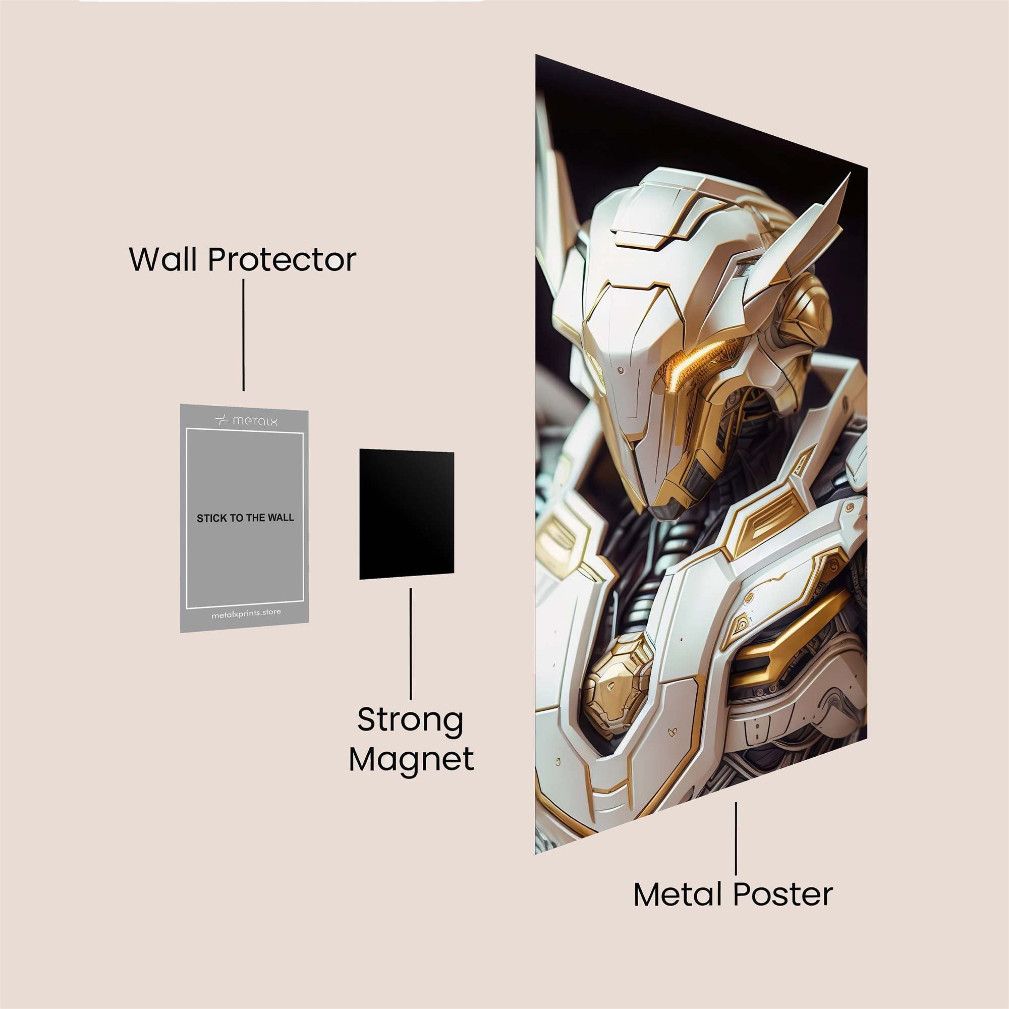 Sentinel Serenity Safe Wall Magnetic / M