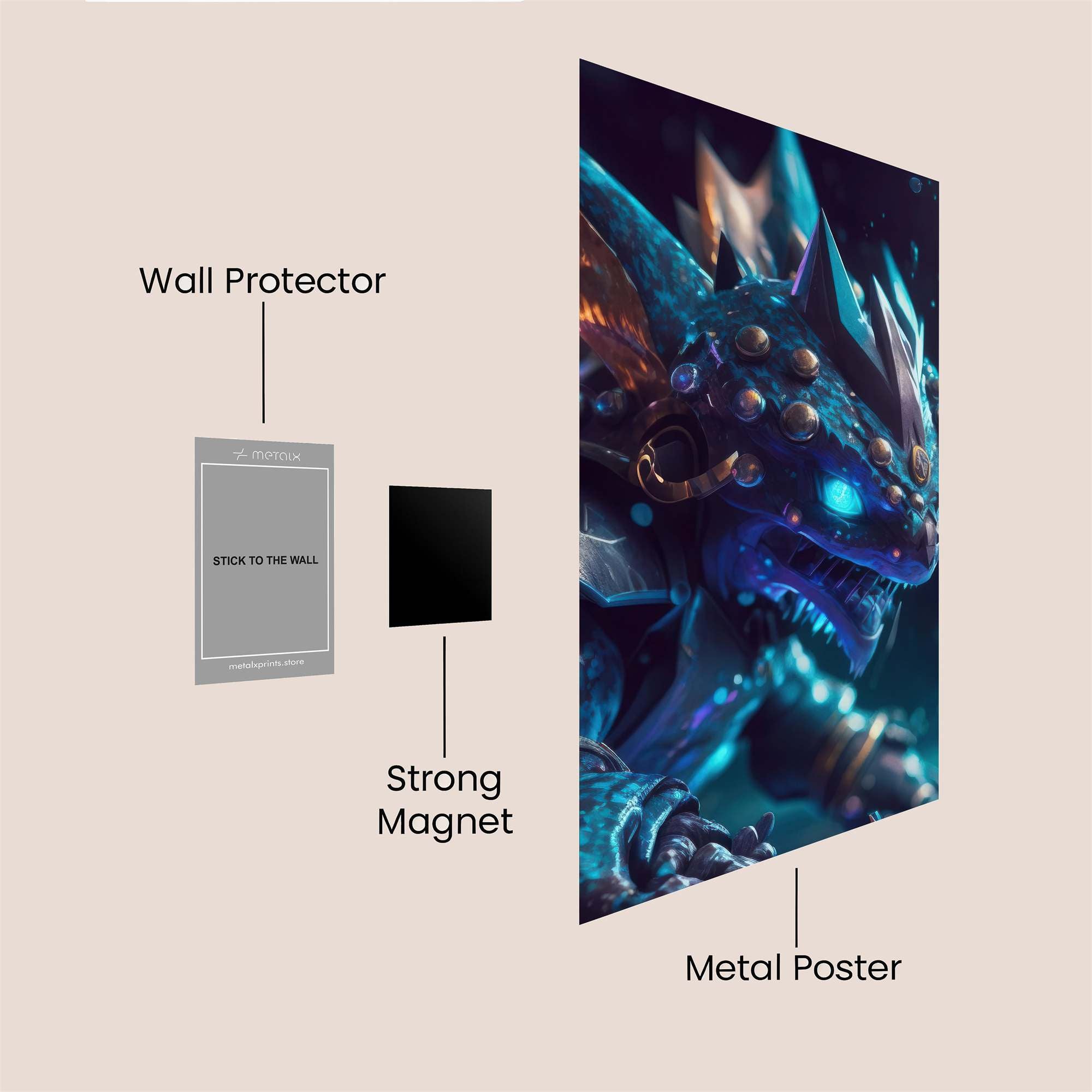 Dreadnautilus Safe Wall Magnetic / M
