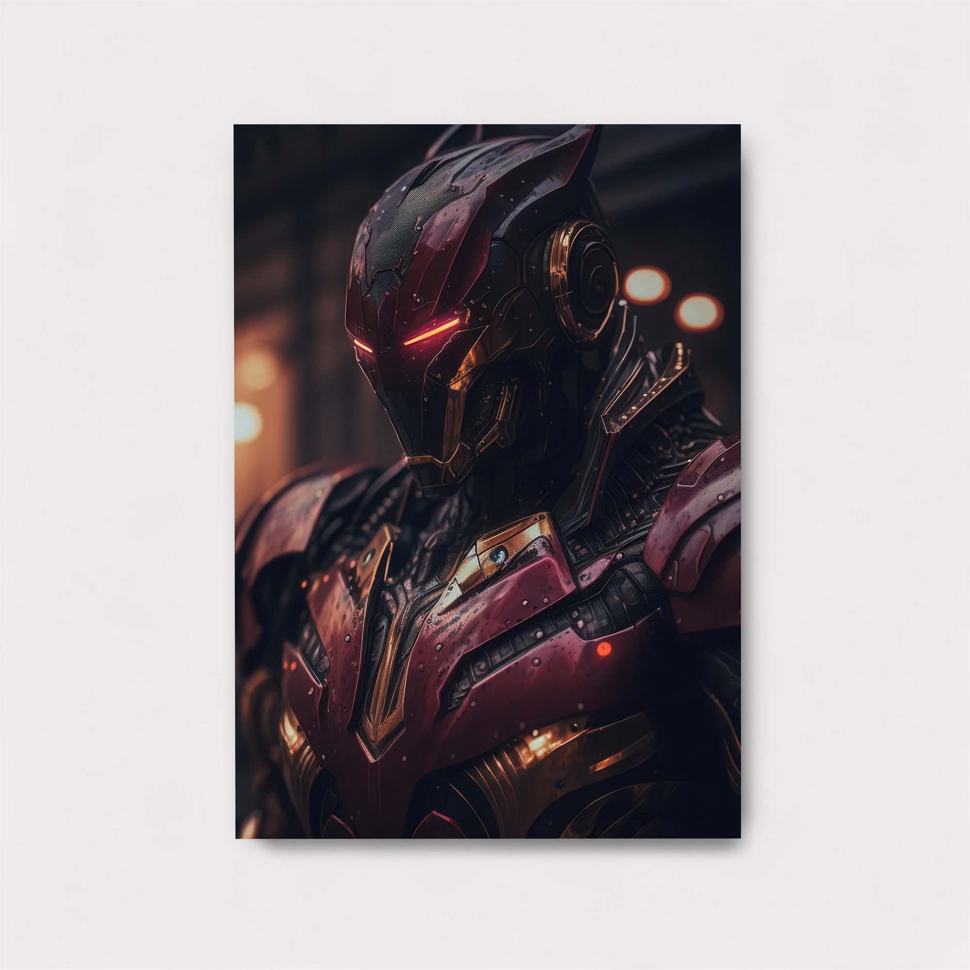 Crimson Sentinel Safe Wall Magnetic / M