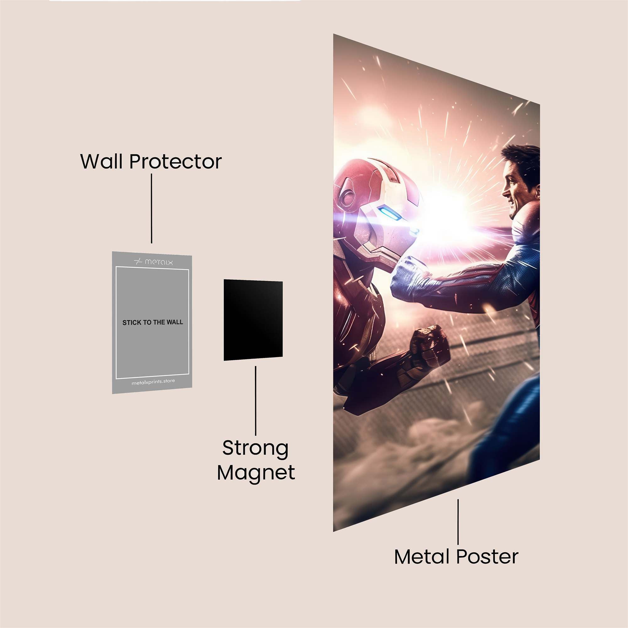 Cyber Beast Safe Wall Magnetic / M