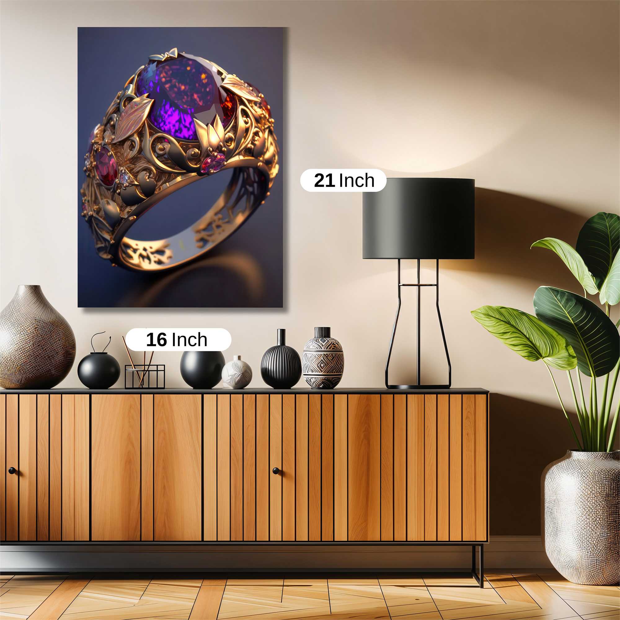 Amethyst Enchantment Safe Wall Magnetic / M