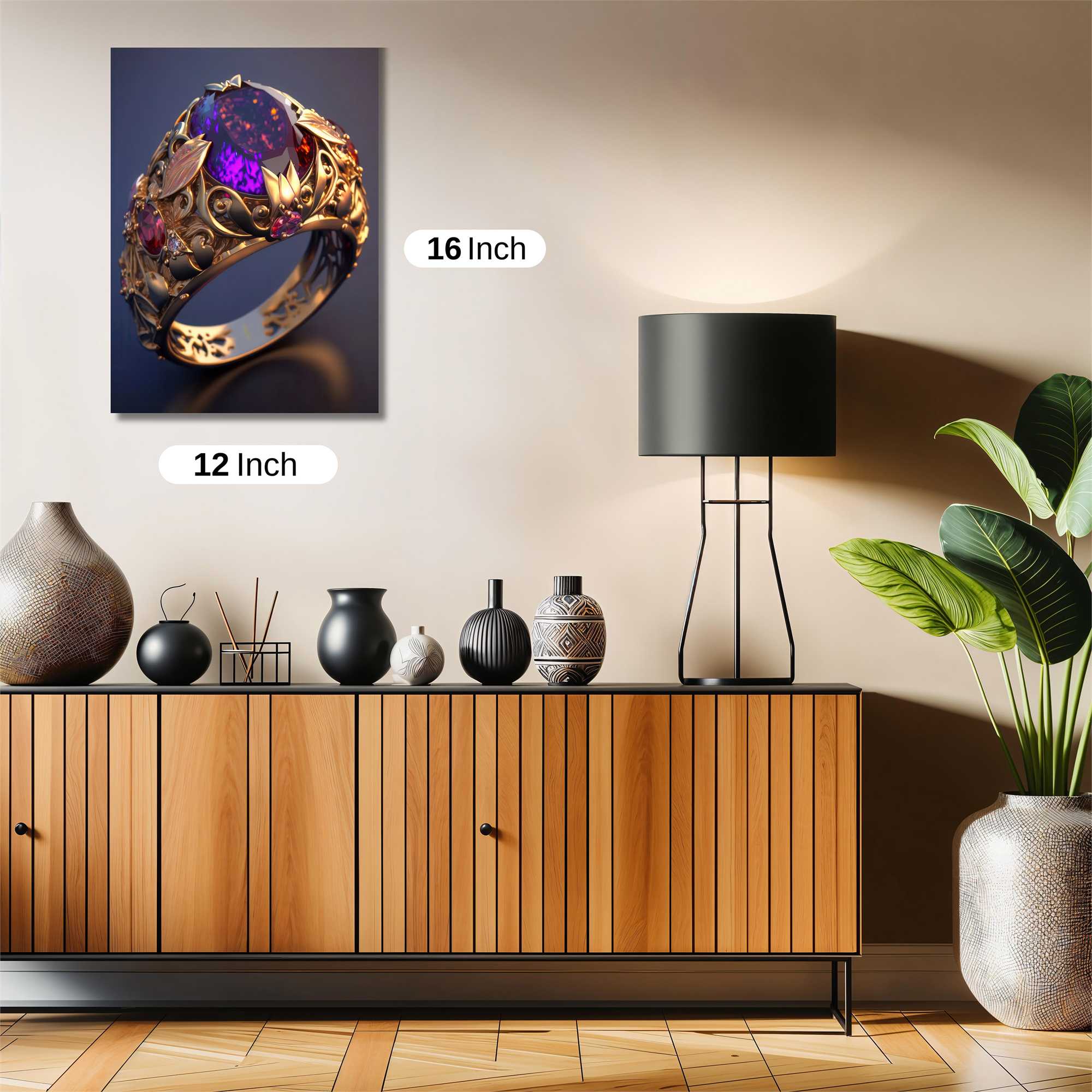 Amethyst Enchantment Safe Wall Magnetic / M