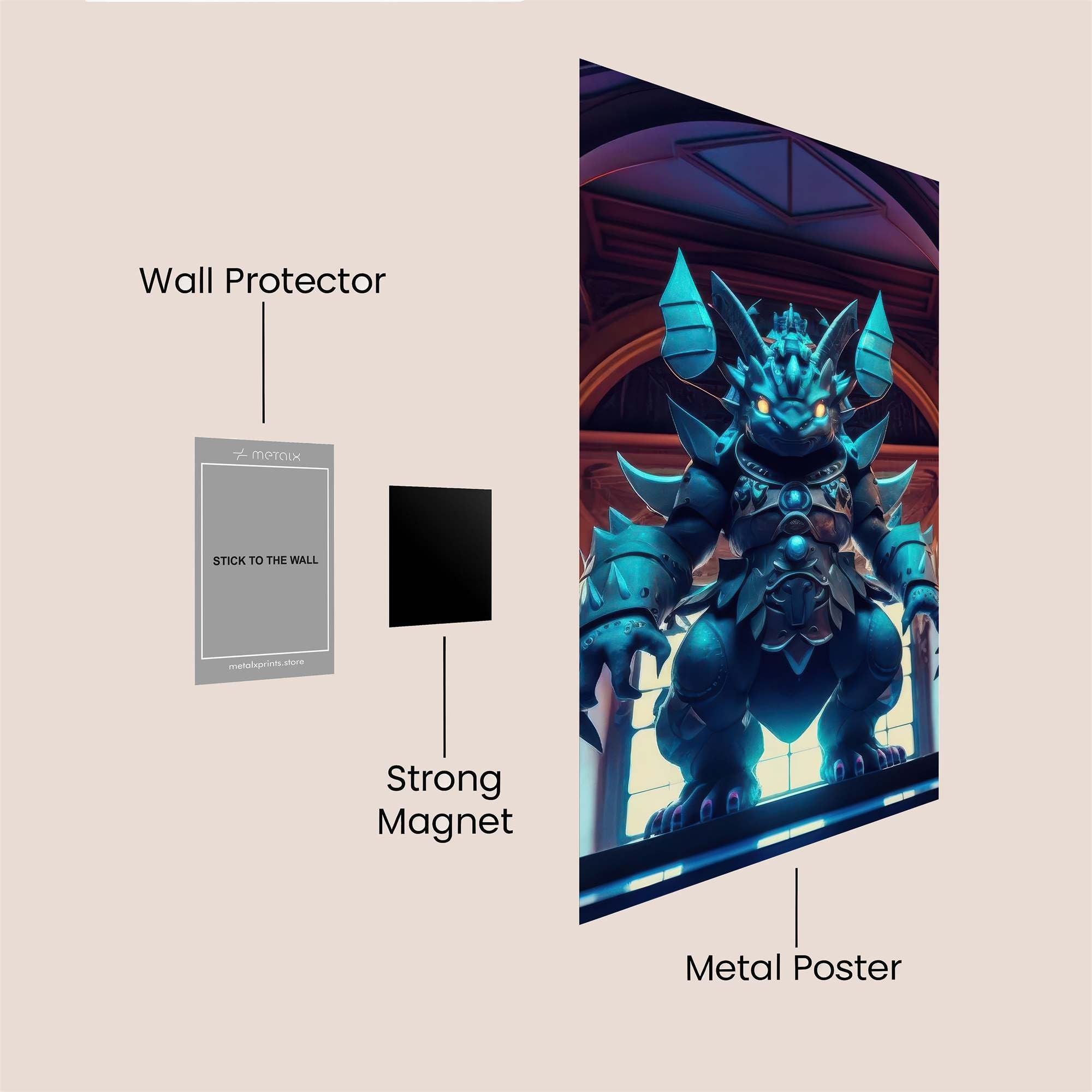Gigan Regal Safe Wall Magnetic / M