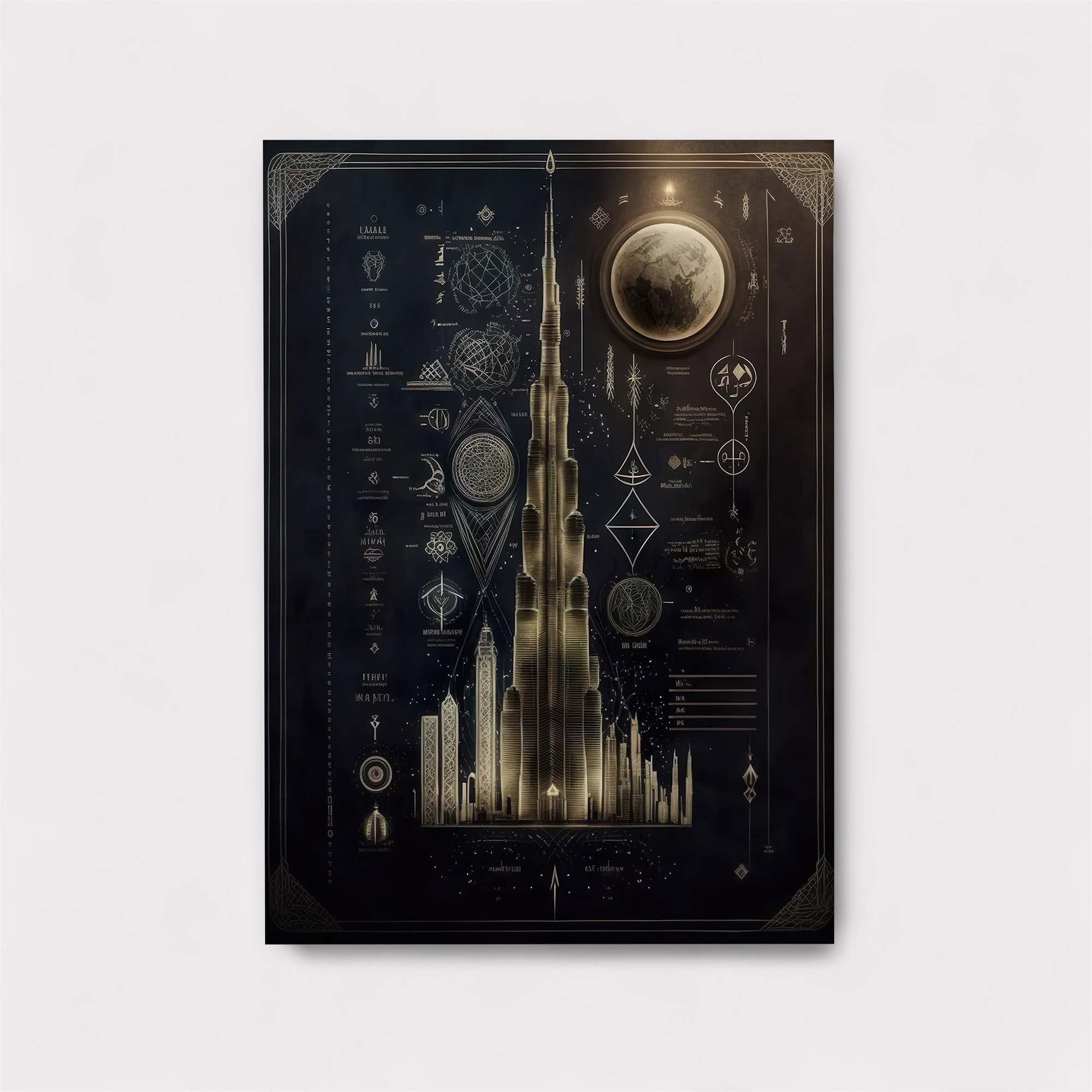Burj Enigma Safe Wall Magnetic / M