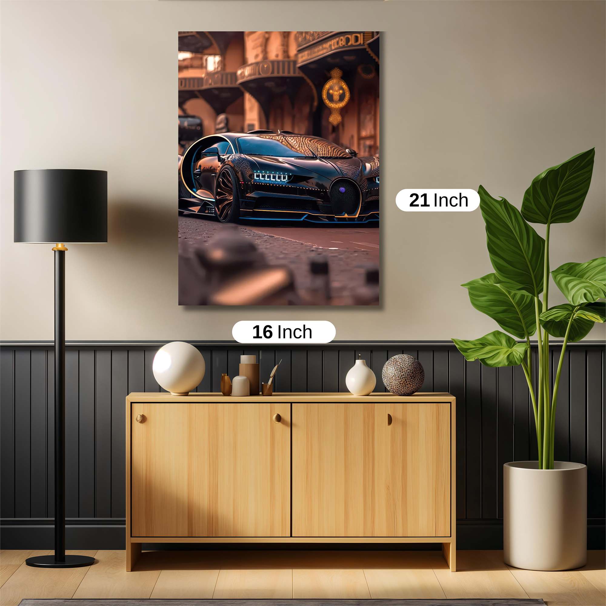 Bugatti Elegance Safe Wall Magnetic / M