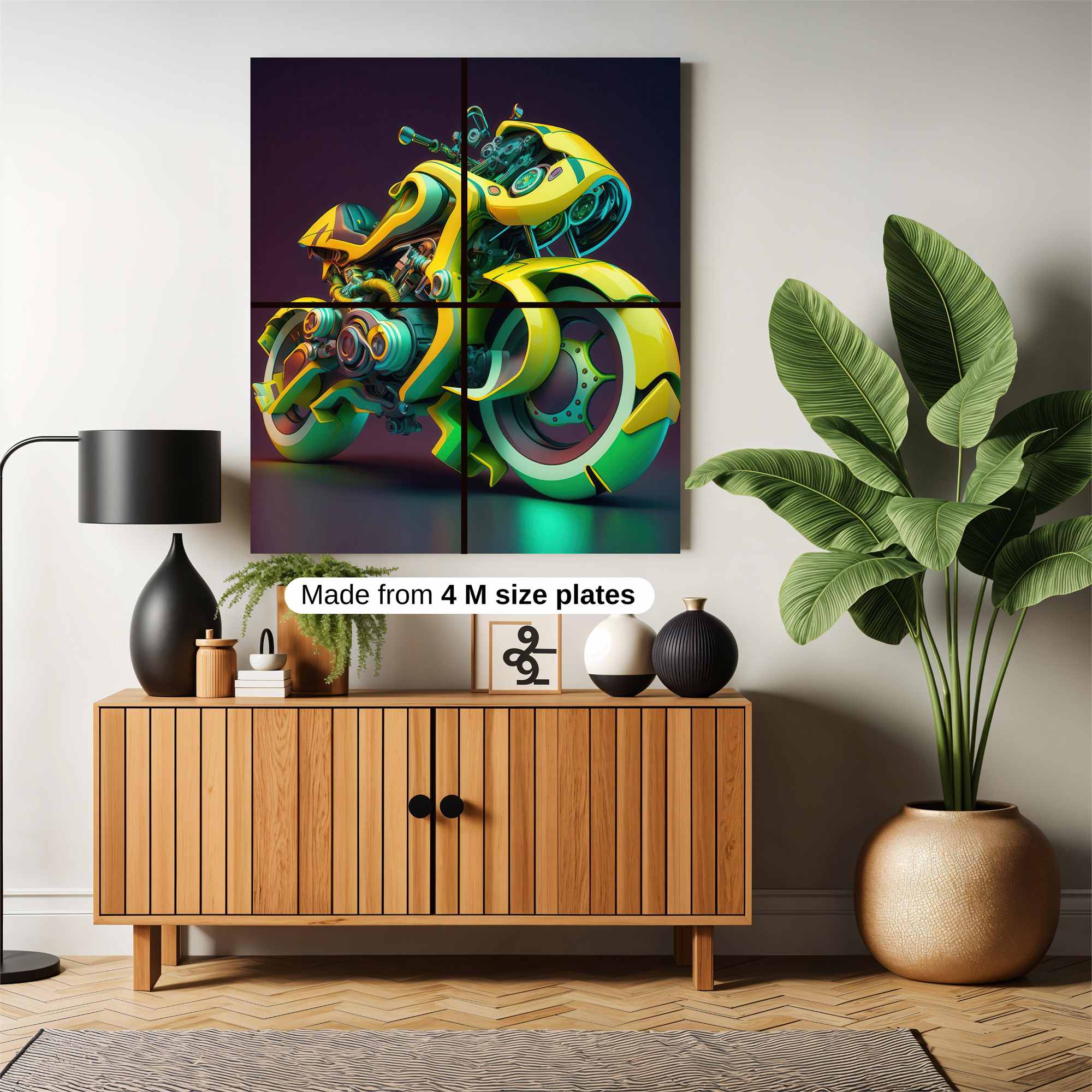 Neon Racer Safe Wall Magnetic / M