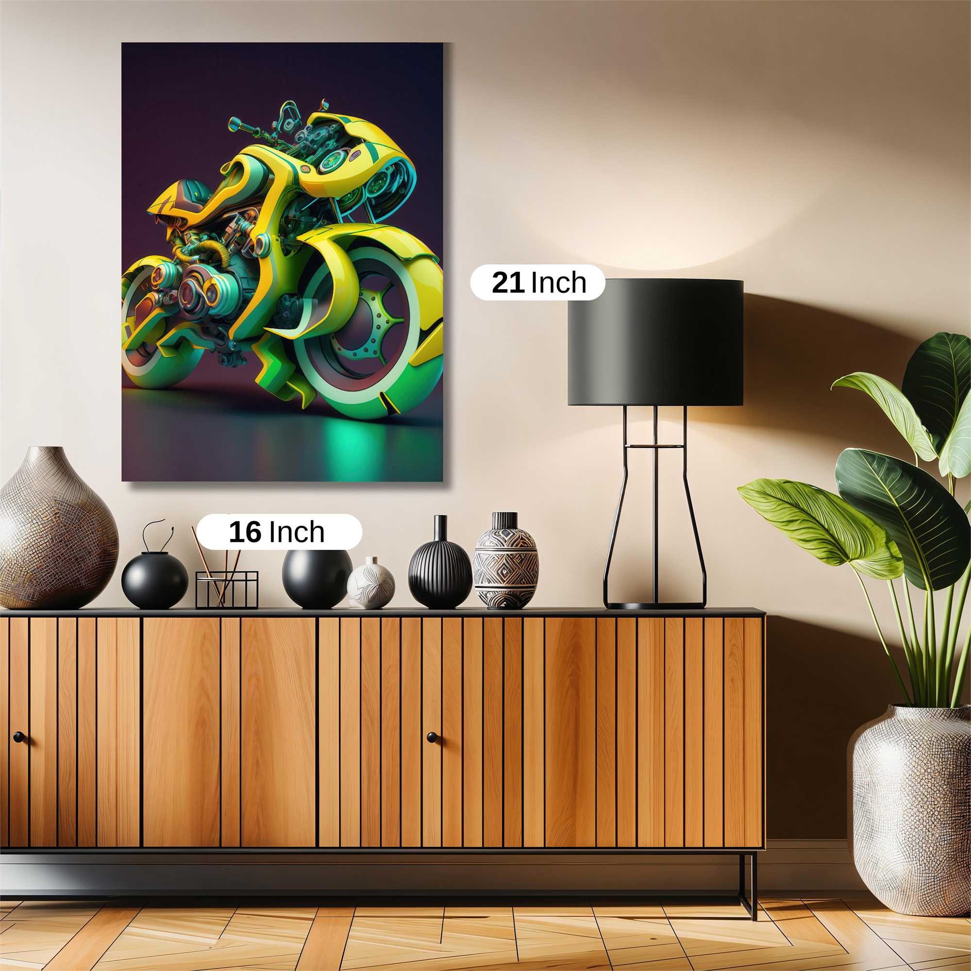 Neon Racer Safe Wall Magnetic / M