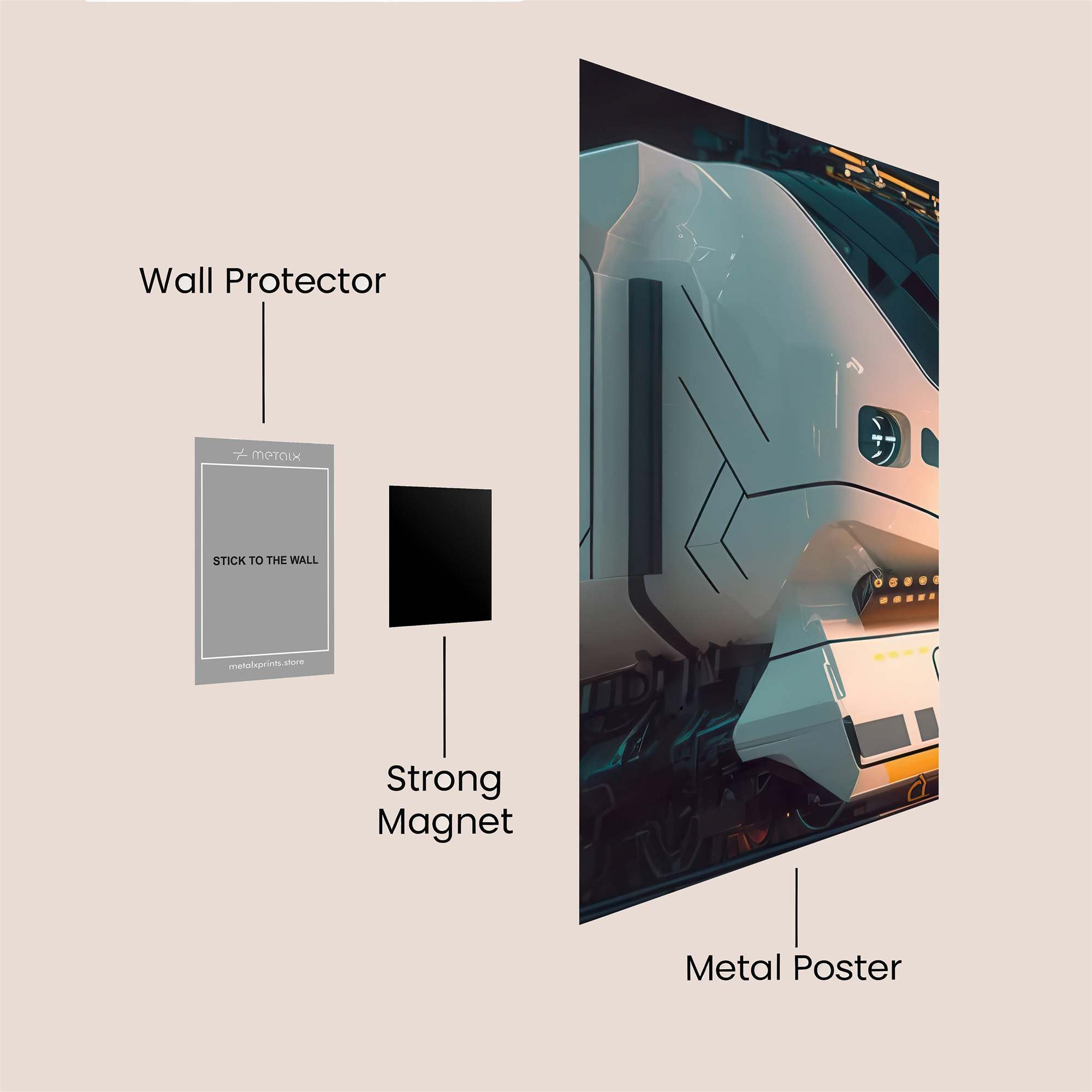 Ethereal Velocity Safe Wall Magnetic / M