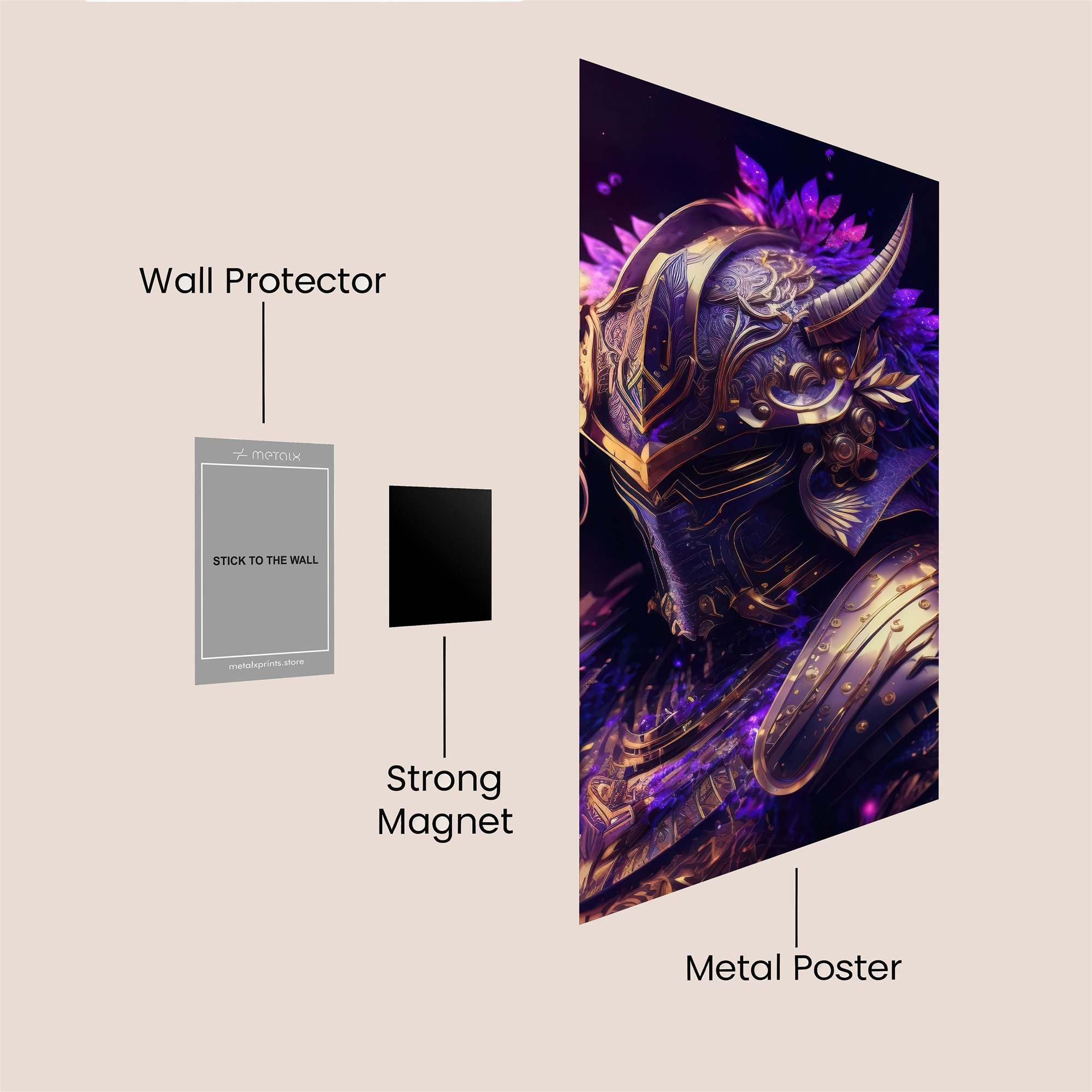 Demon Sovereign Safe Wall Magnetic / M