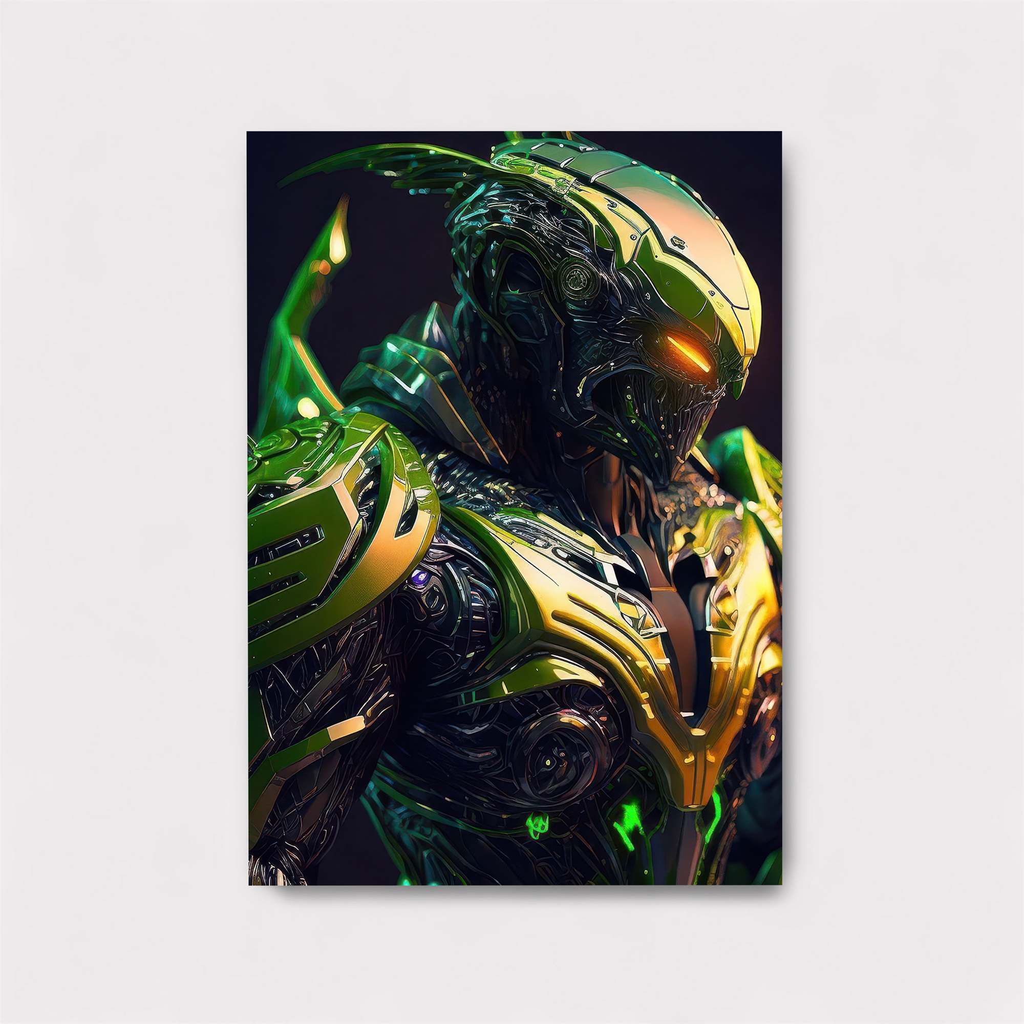 Cyborg Menace Safe Wall Magnetic / M