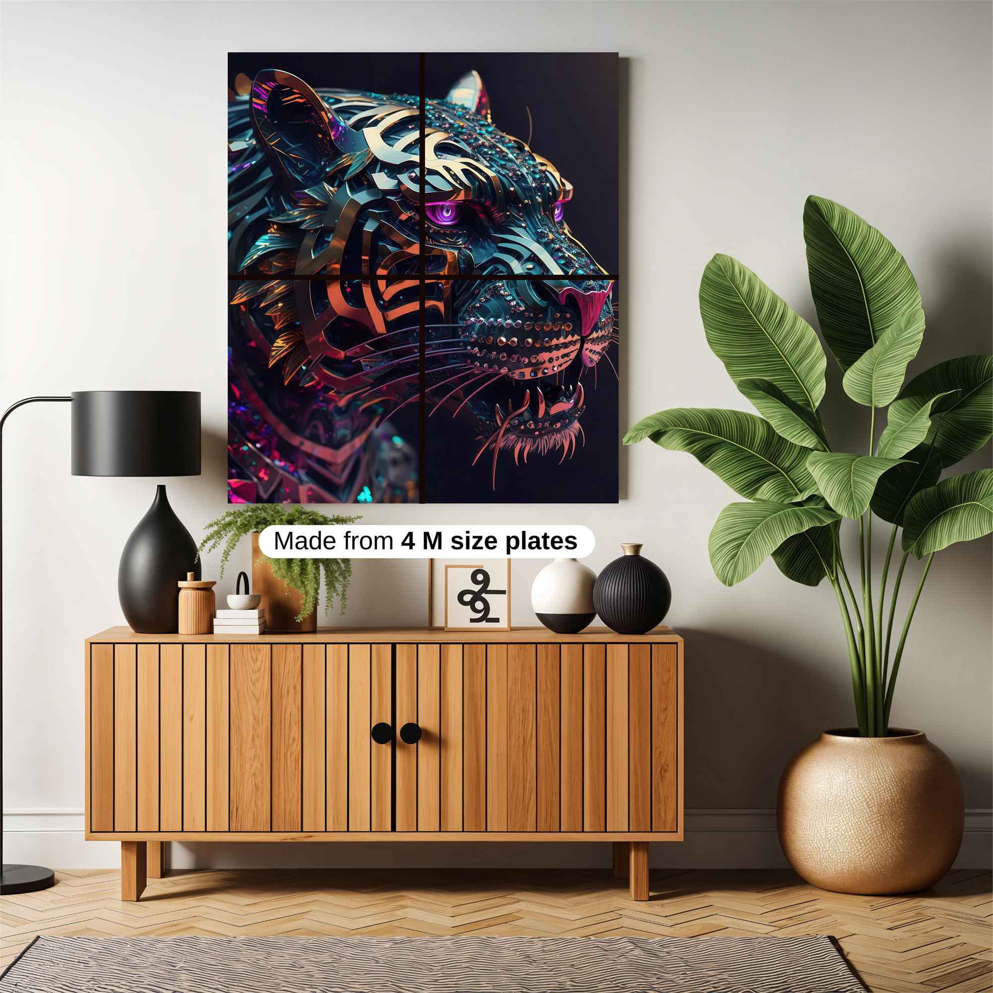 Tiger Radiance Safe Wall Magnetic / M