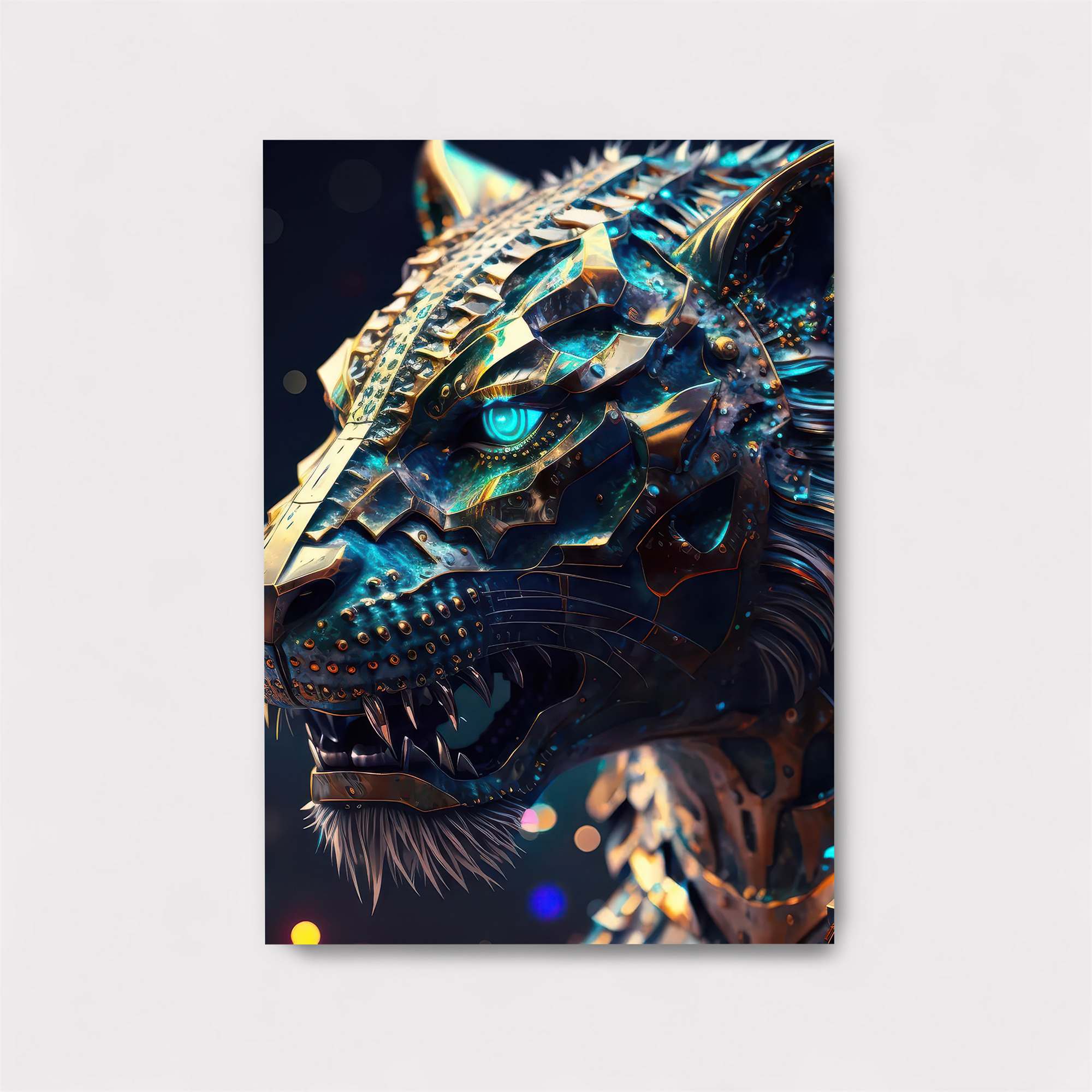 Cyber Tiger Safe Wall Magnetic / M