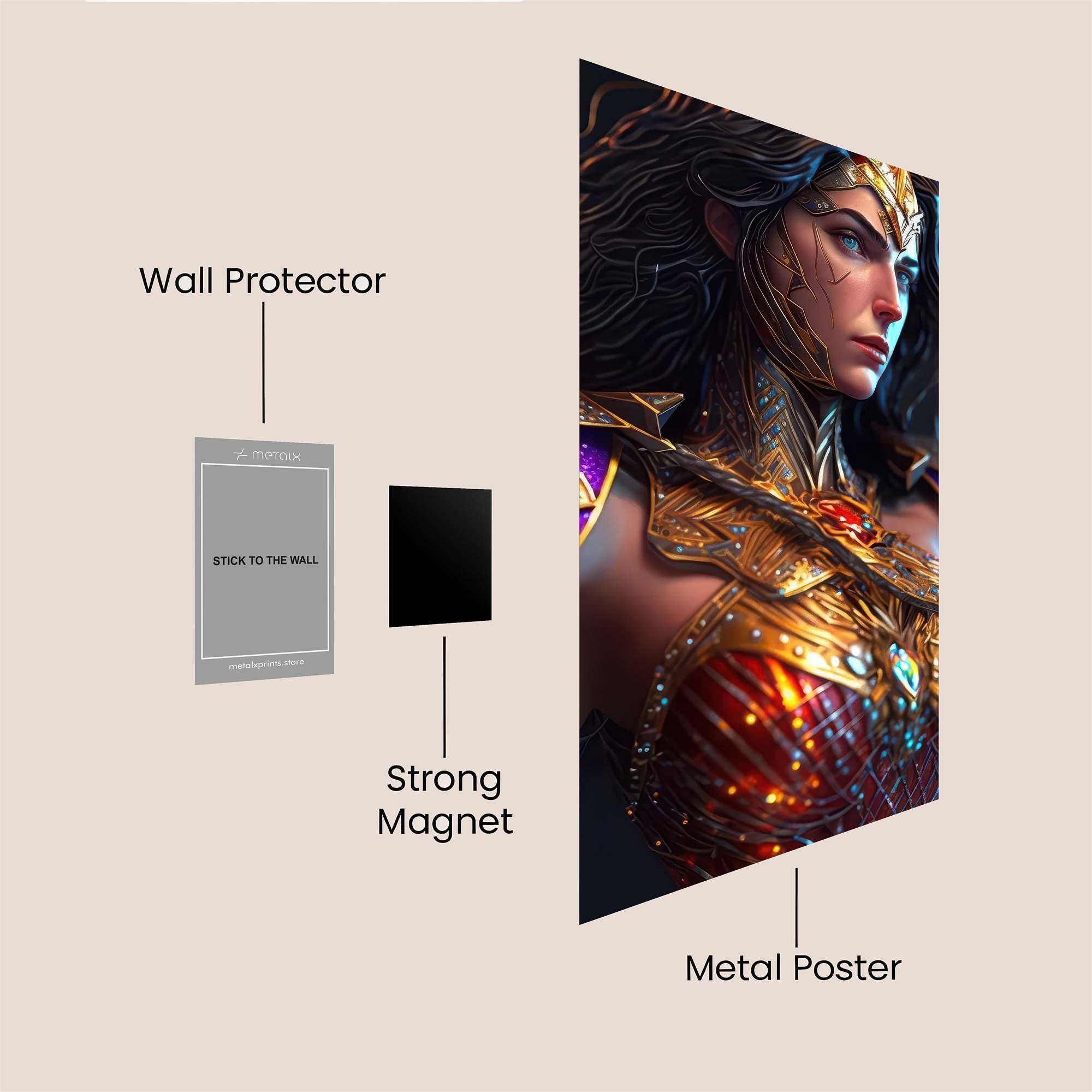 Wonder Radiant Safe Wall Magnetic / M