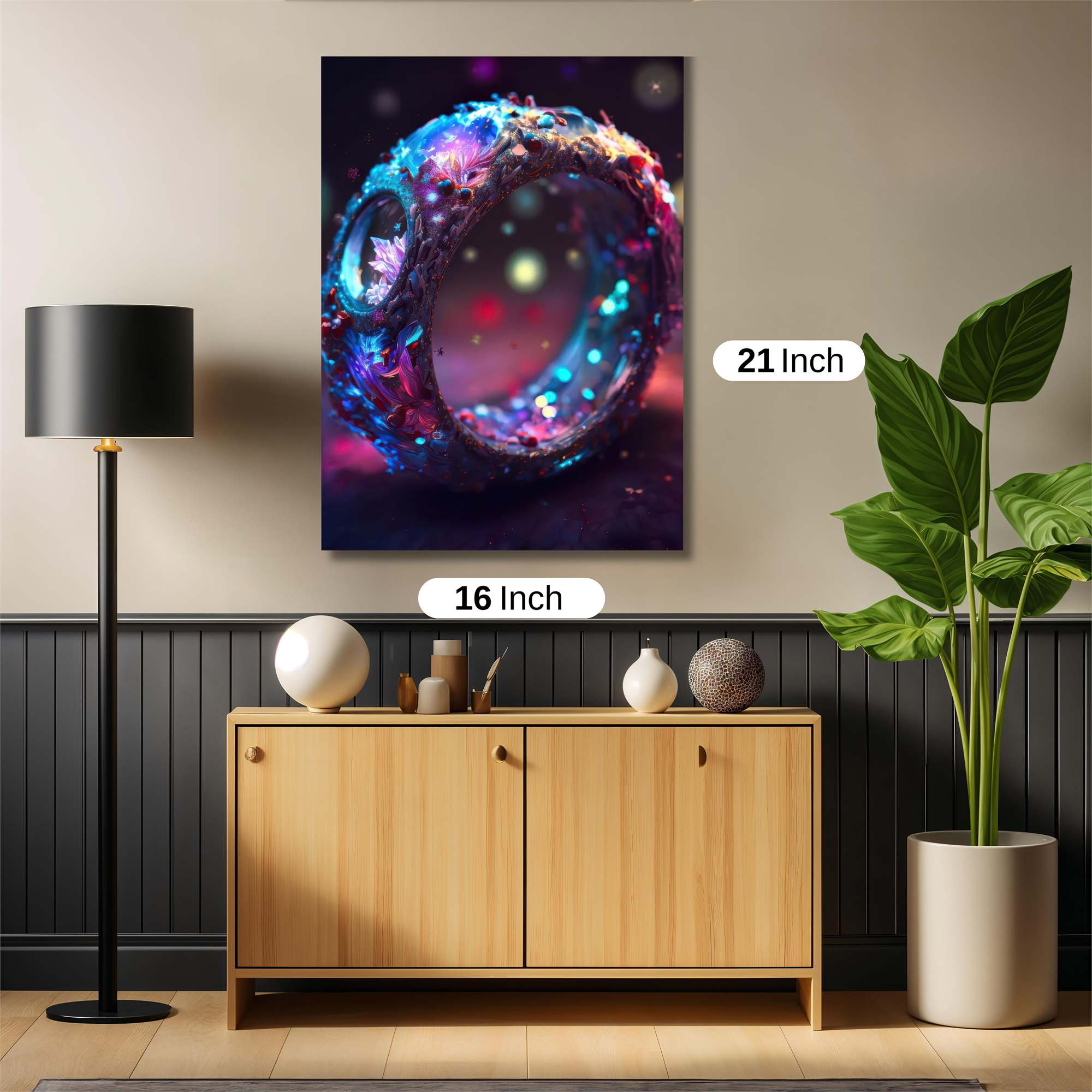 Crystal Enchantment Safe Wall Magnetic / M
