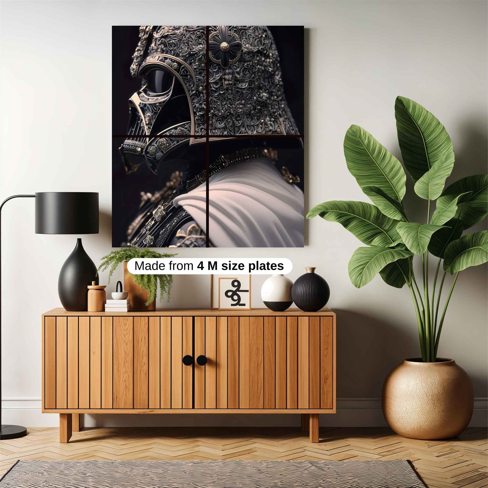 Vader Ornate Safe Wall Magnetic / M
