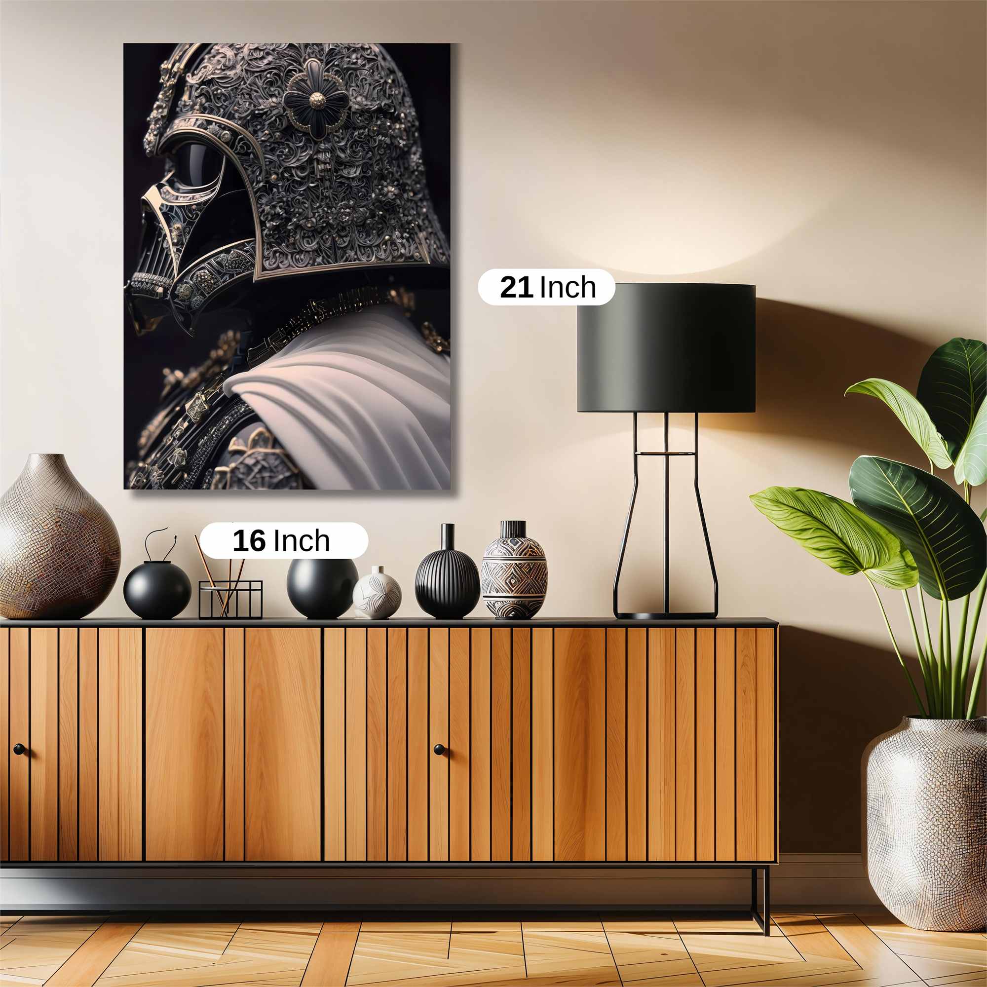 Vader Ornate Safe Wall Magnetic / M