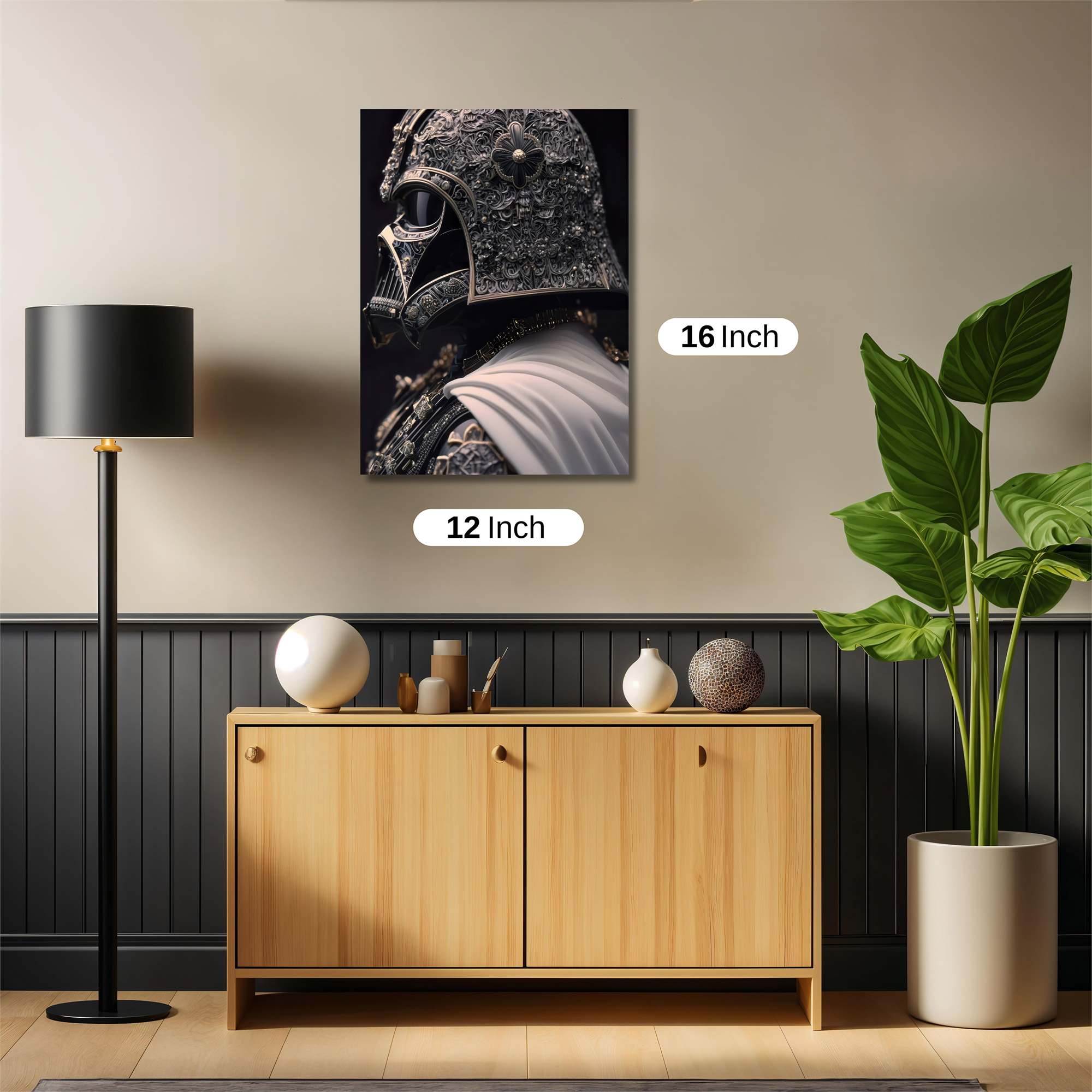 Vader Ornate Safe Wall Magnetic / M