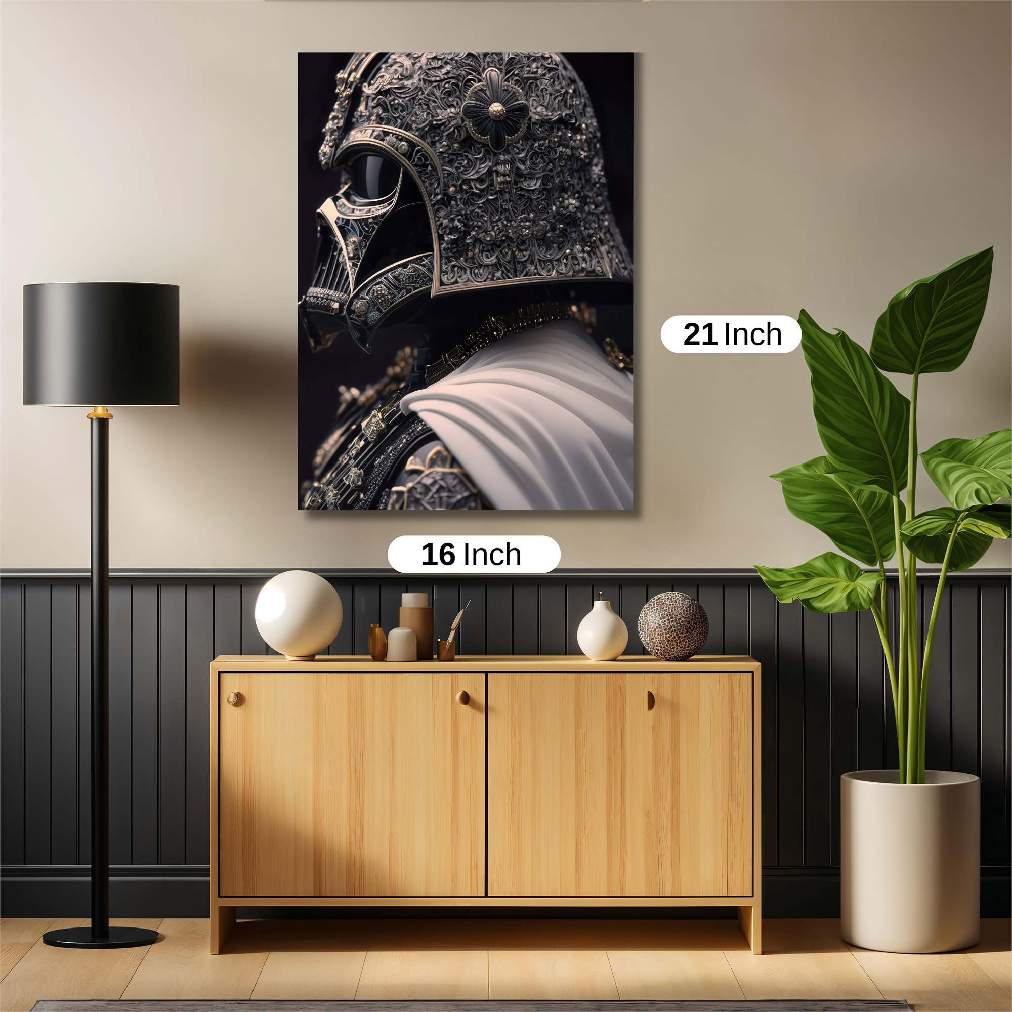 Vader Ornate Safe Wall Magnetic / M