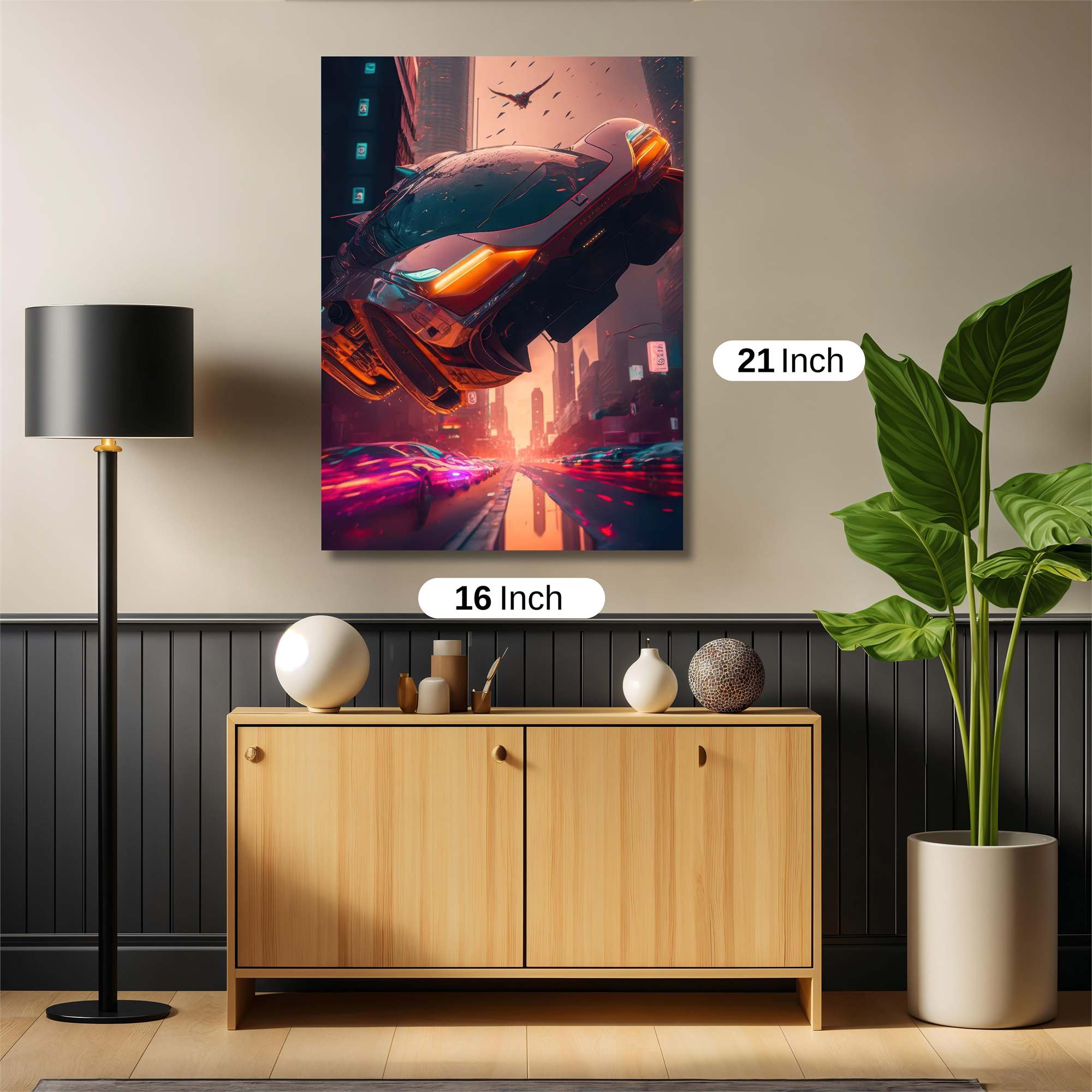 Skyward Surge Safe Wall Magnetic / M