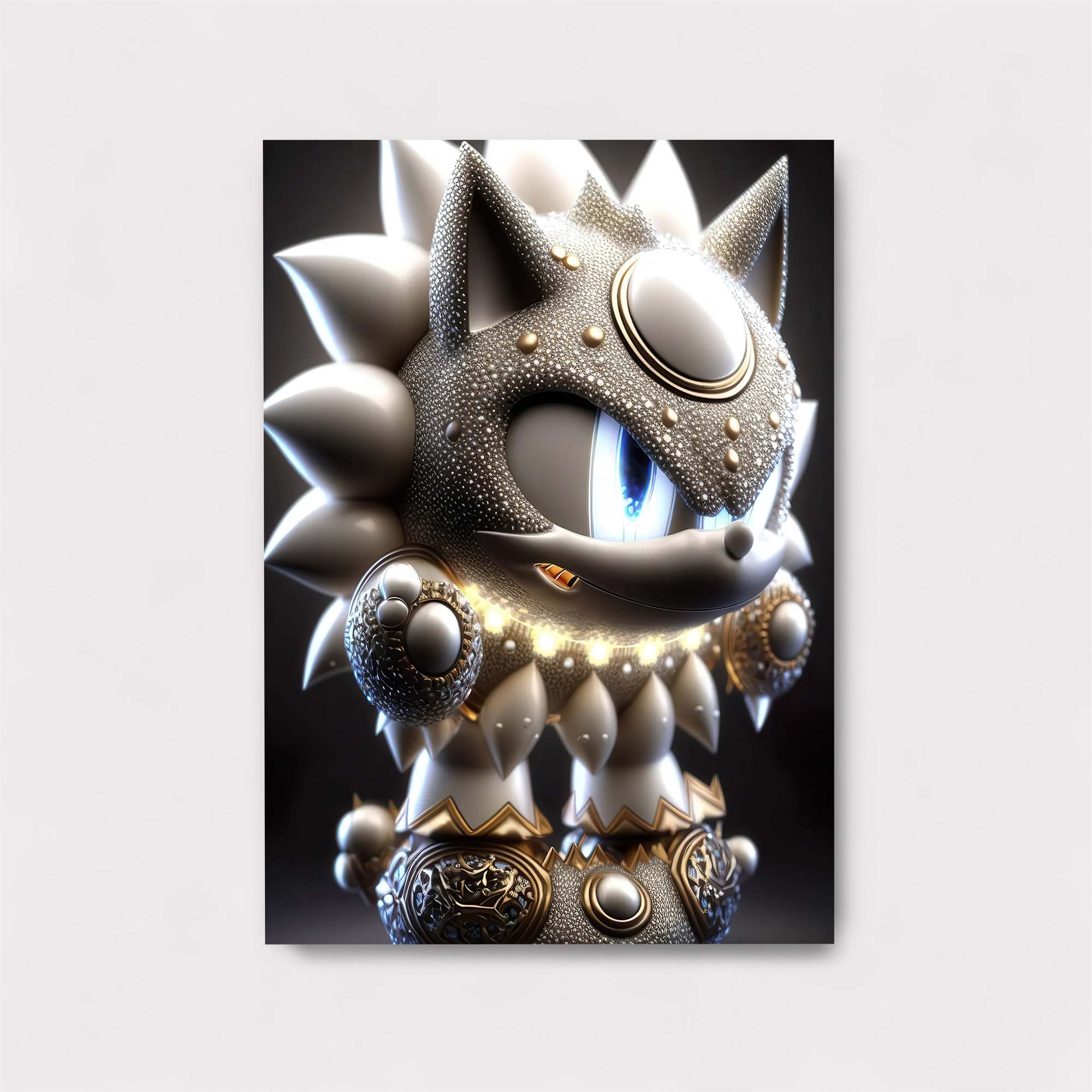 Silver Regal Safe Wall Magnetic / M