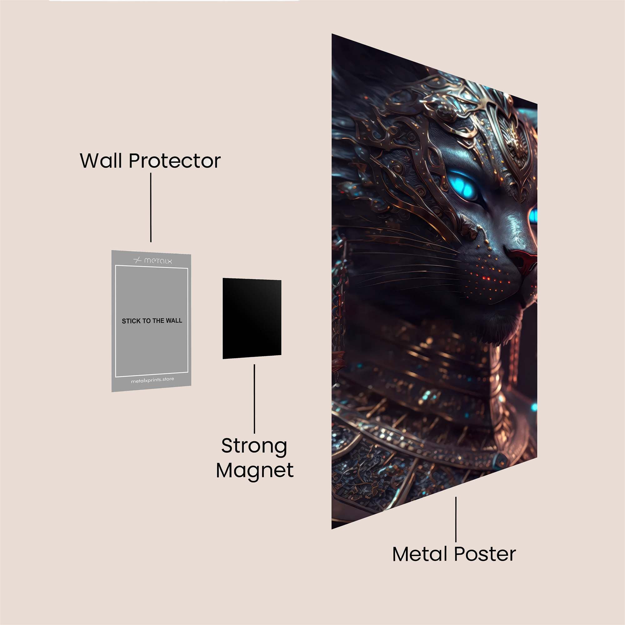 Anubis Regal Safe Wall Magnetic / M