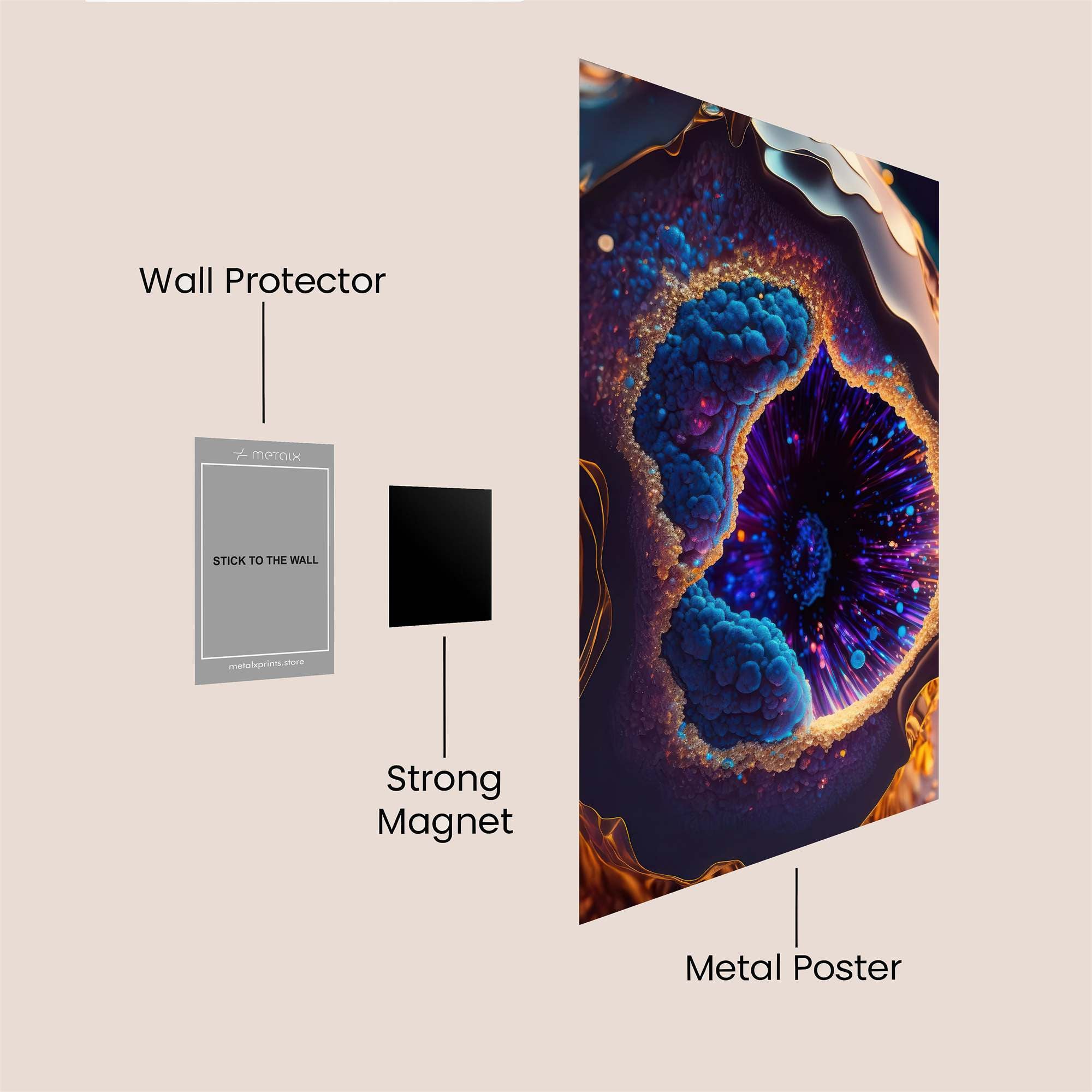 Cosmic Dream Safe Wall Magnetic / M