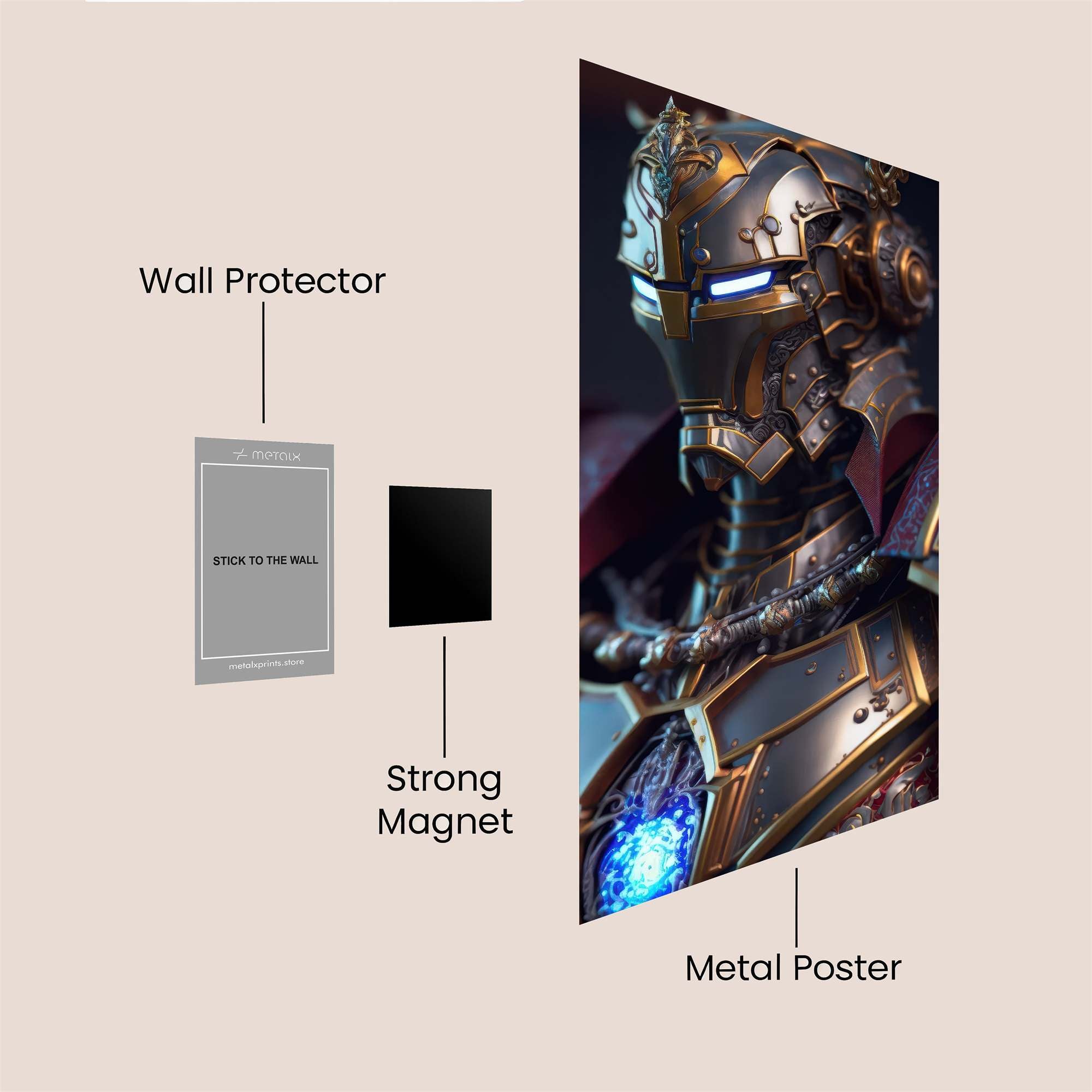 Ironclad Majesty Safe Wall Magnetic / M
