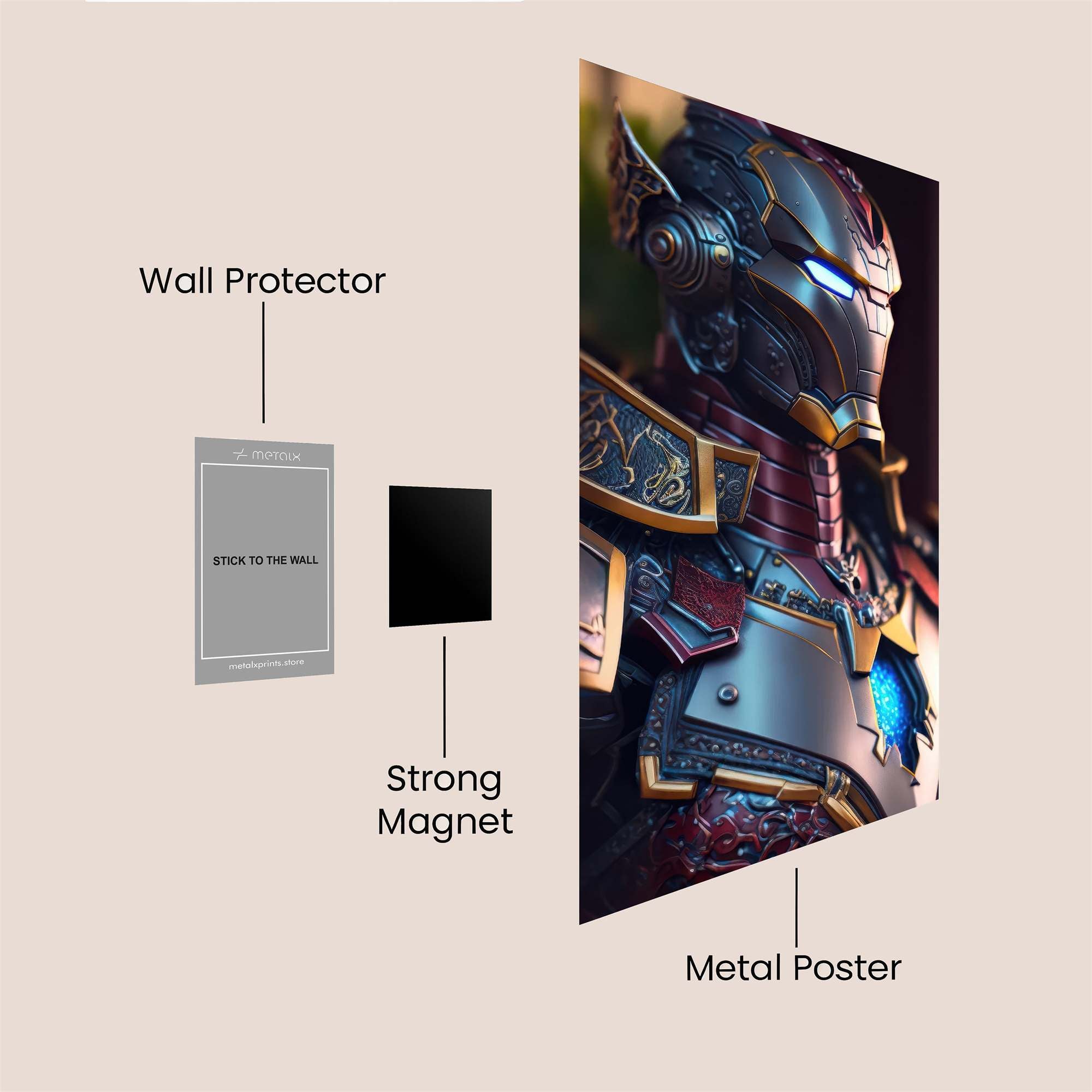 Iron Serenity Safe Wall Magnetic / M