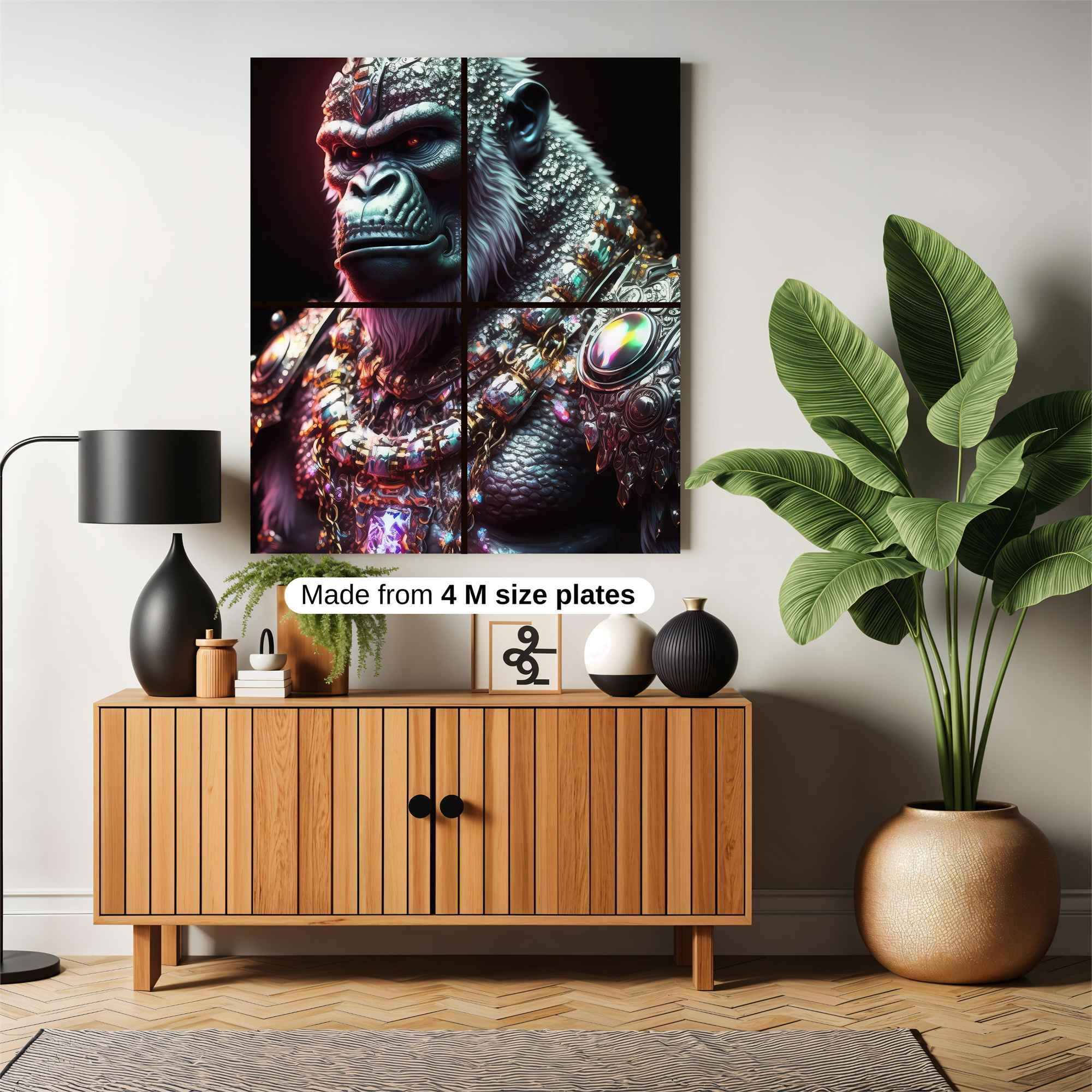 Hanuman Regal Safe Wall Magnetic / M