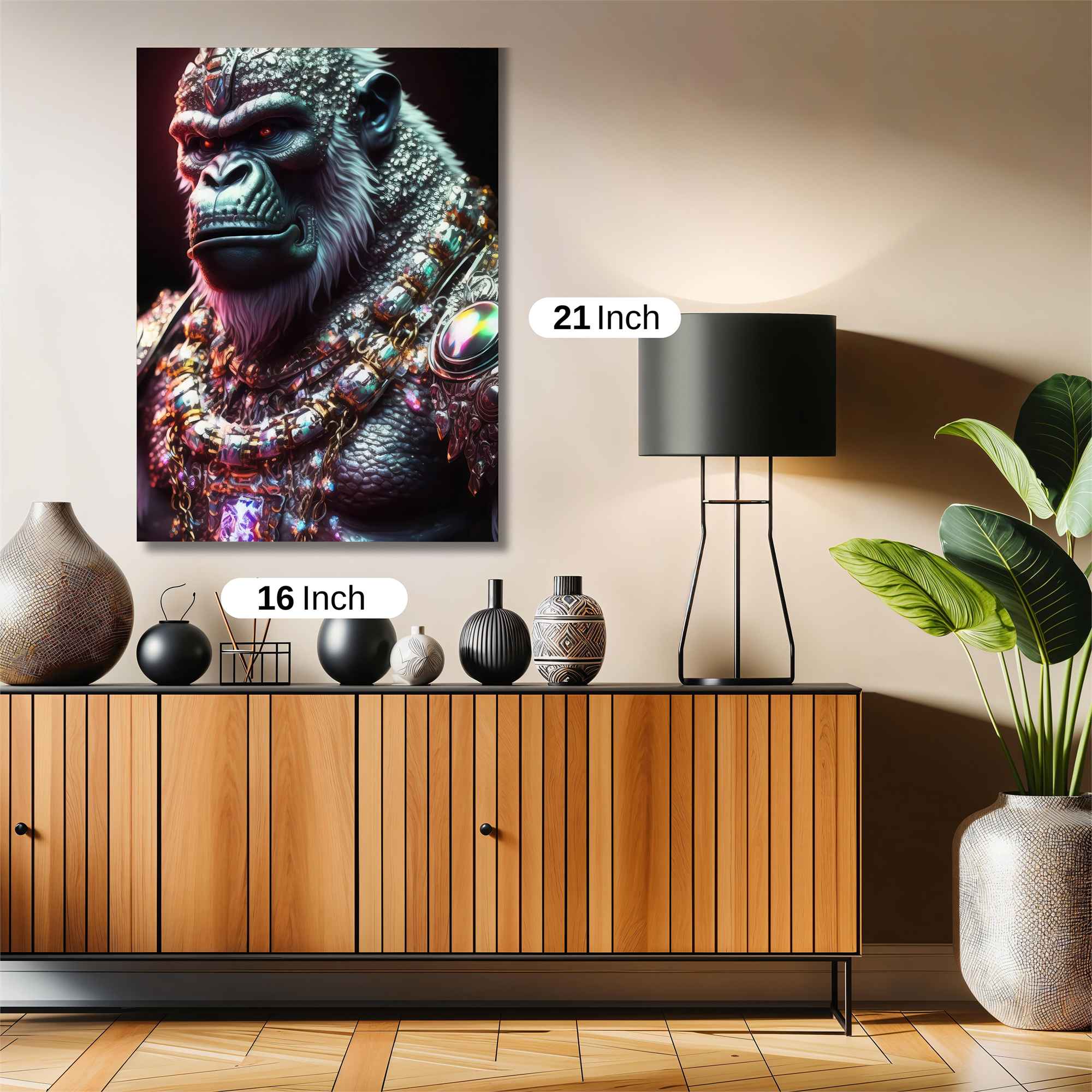 Hanuman Regal Safe Wall Magnetic / M