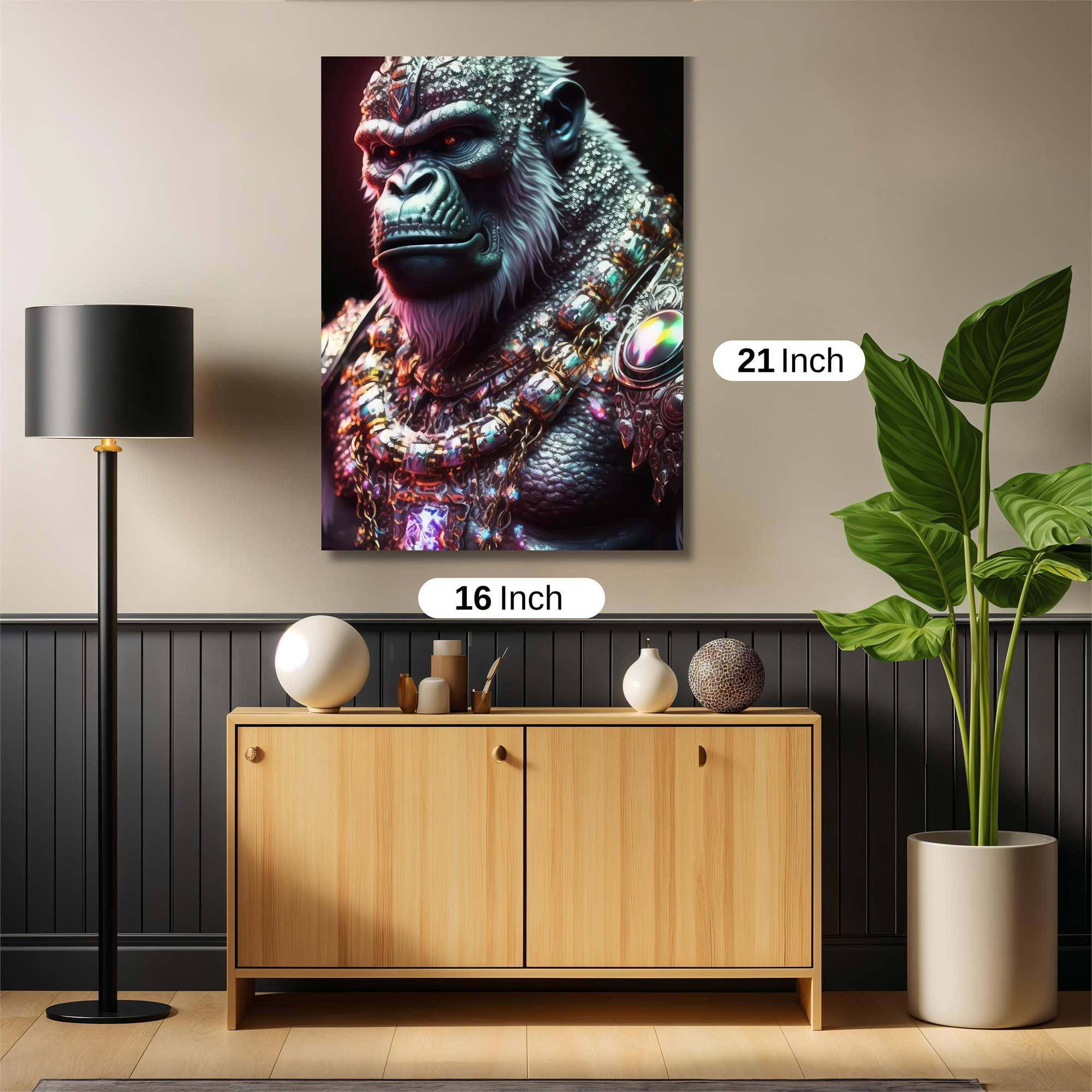 Hanuman Regal Safe Wall Magnetic / M