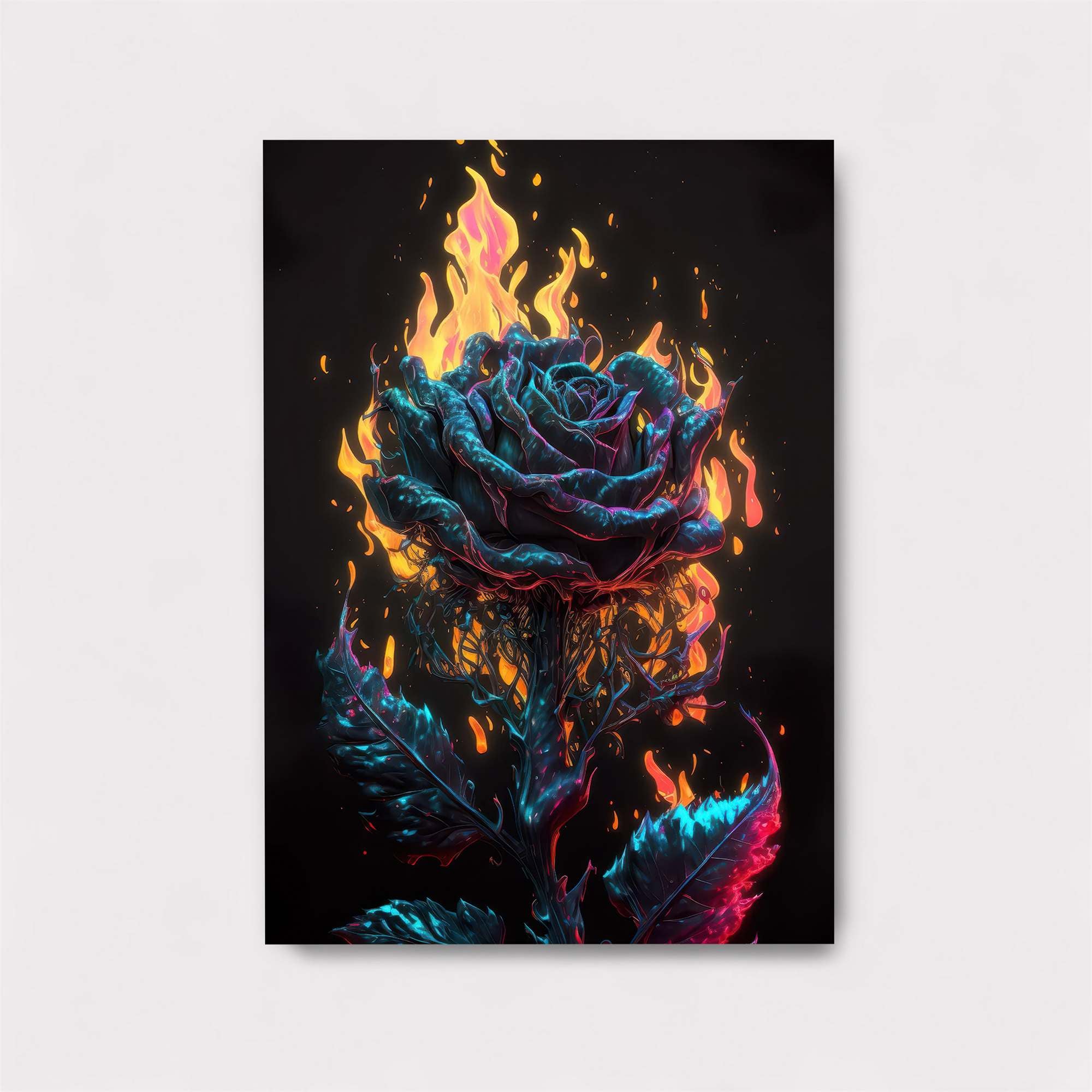 Rose Inferno Safe Wall Magnetic / M