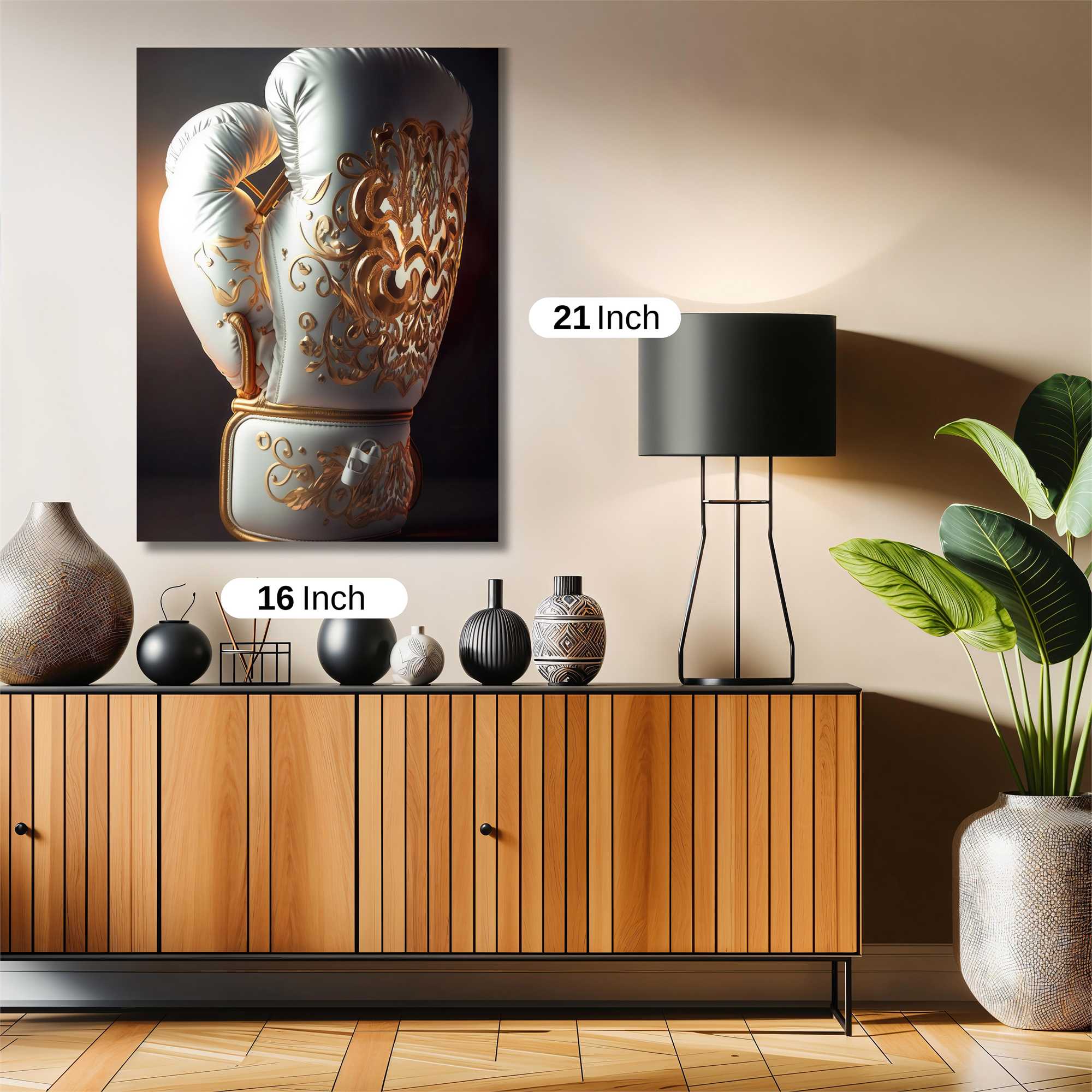 Gilded Elegance Safe Wall Magnetic / M