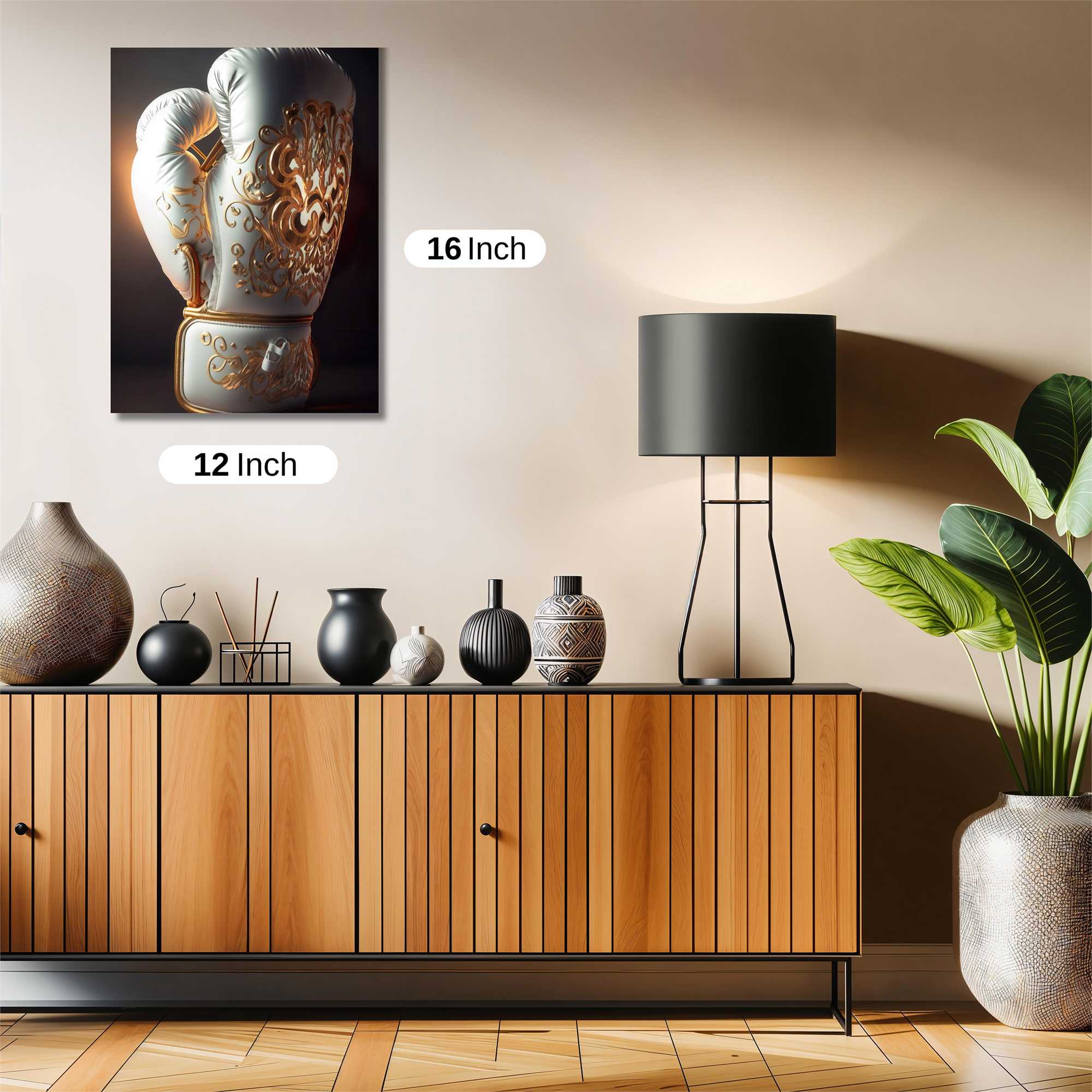 Gilded Elegance Safe Wall Magnetic / M