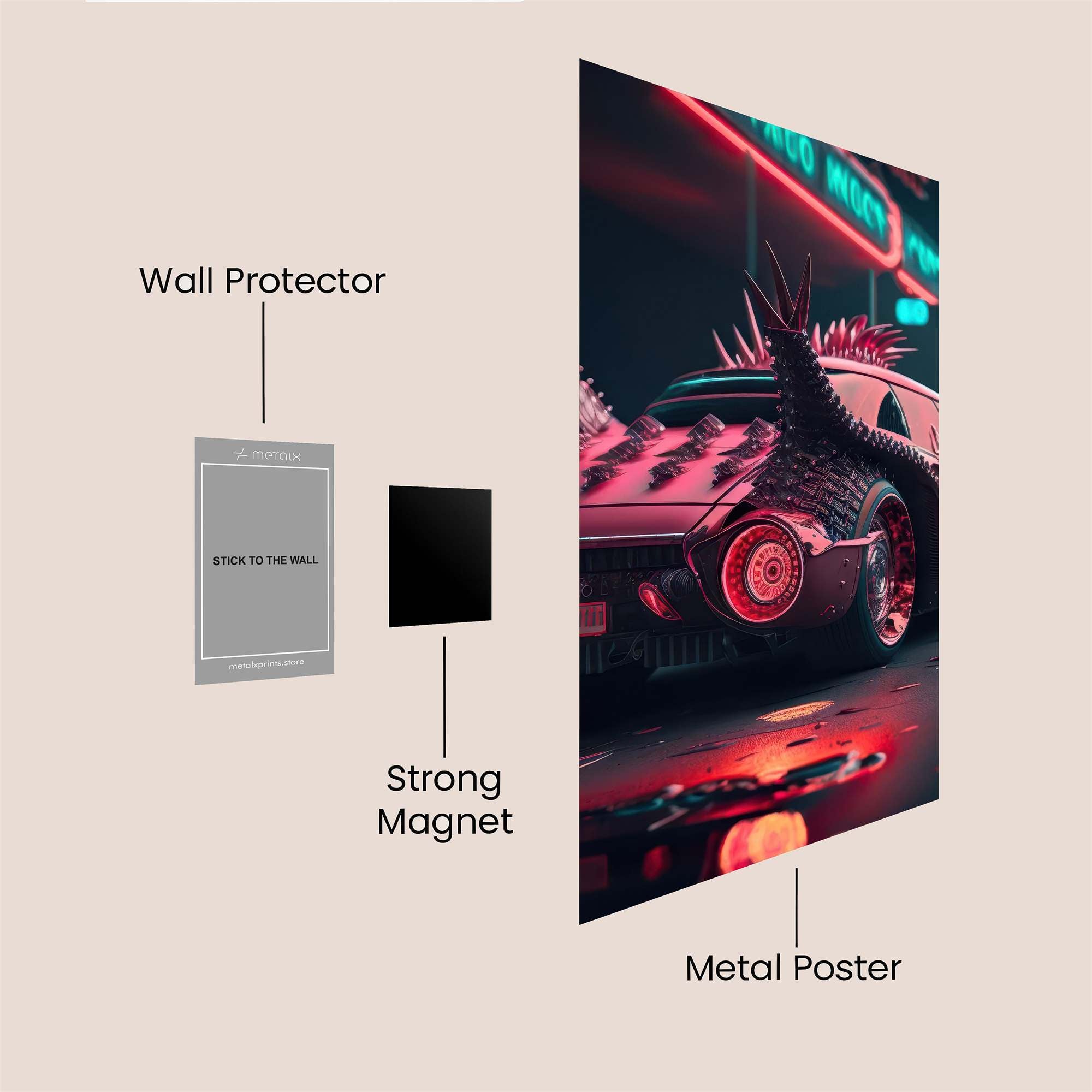 Scorpion Fury Safe Wall Magnetic / M