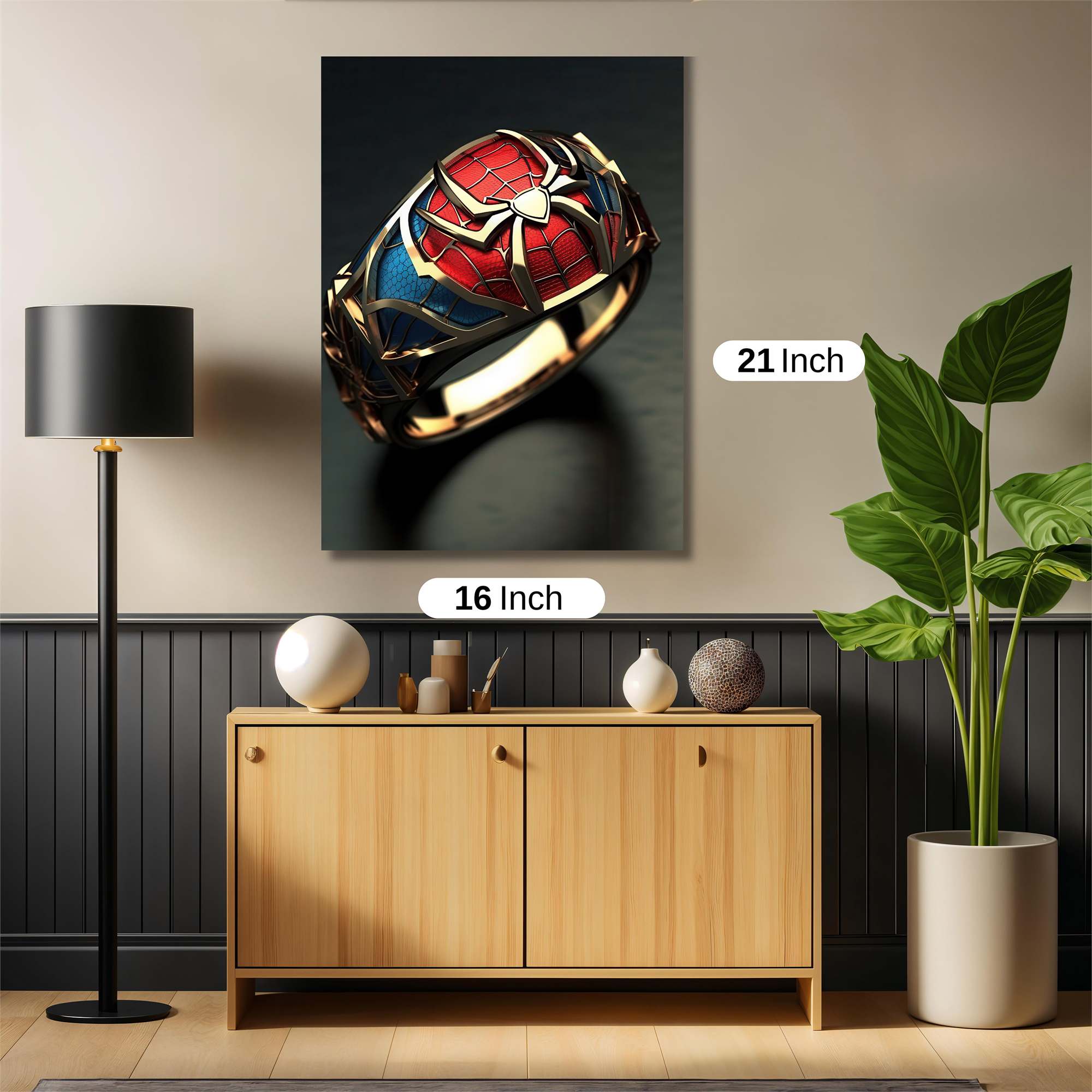 Spider Radiance Safe Wall Magnetic / M