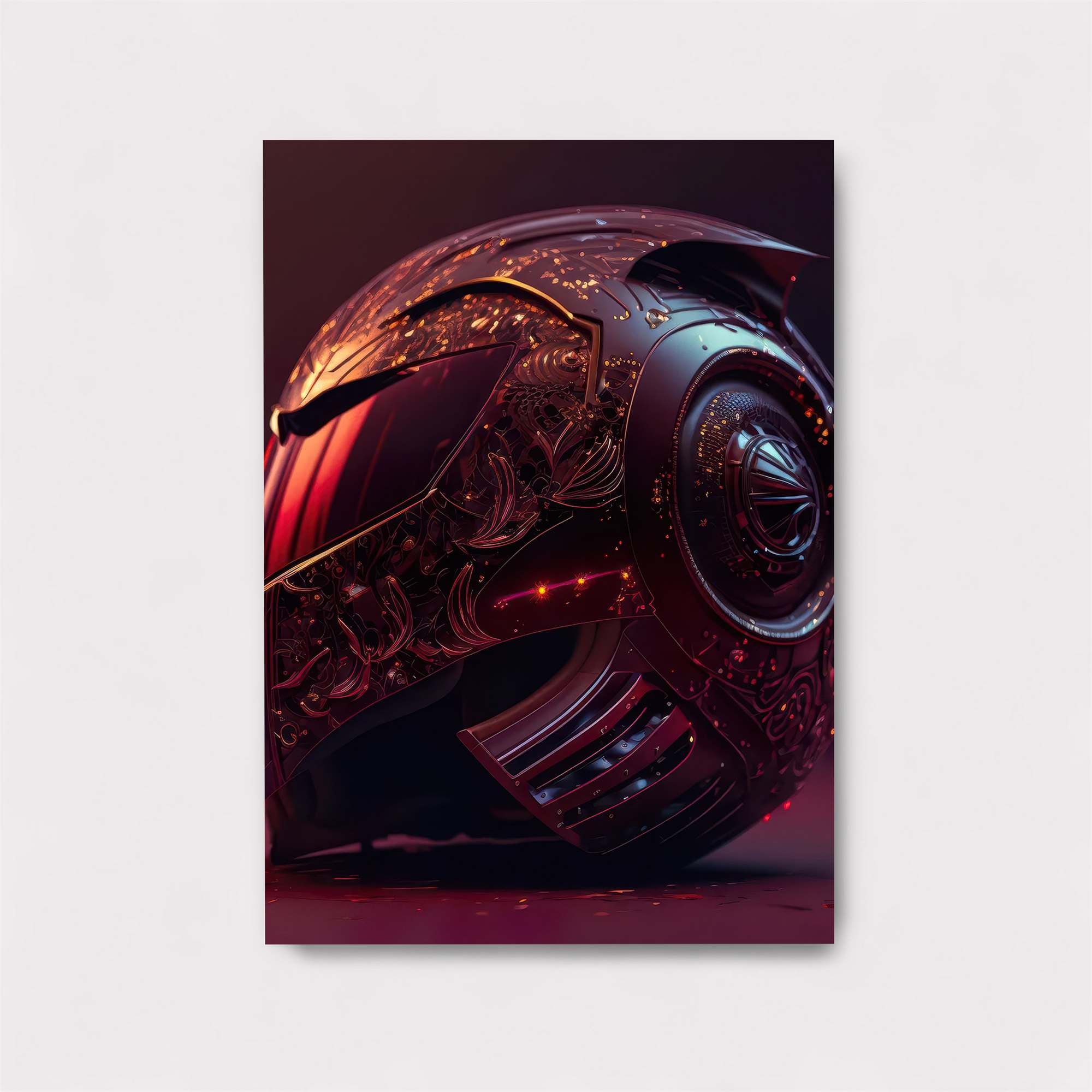 Ornate Warrior Safe Wall Magnetic / M