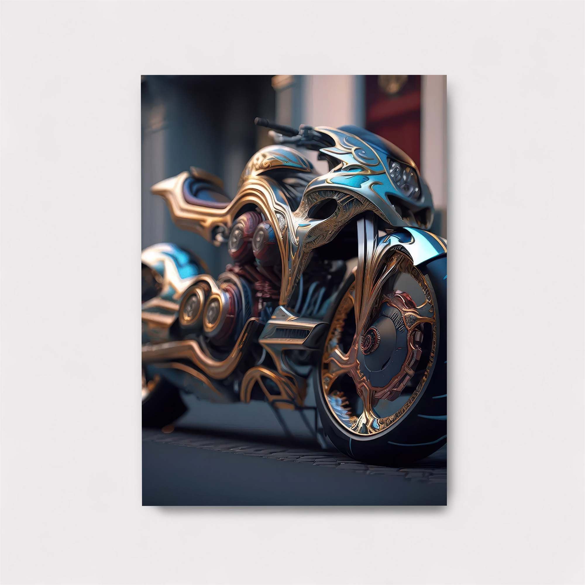 Steampunk Majesty Safe Wall Magnetic / M