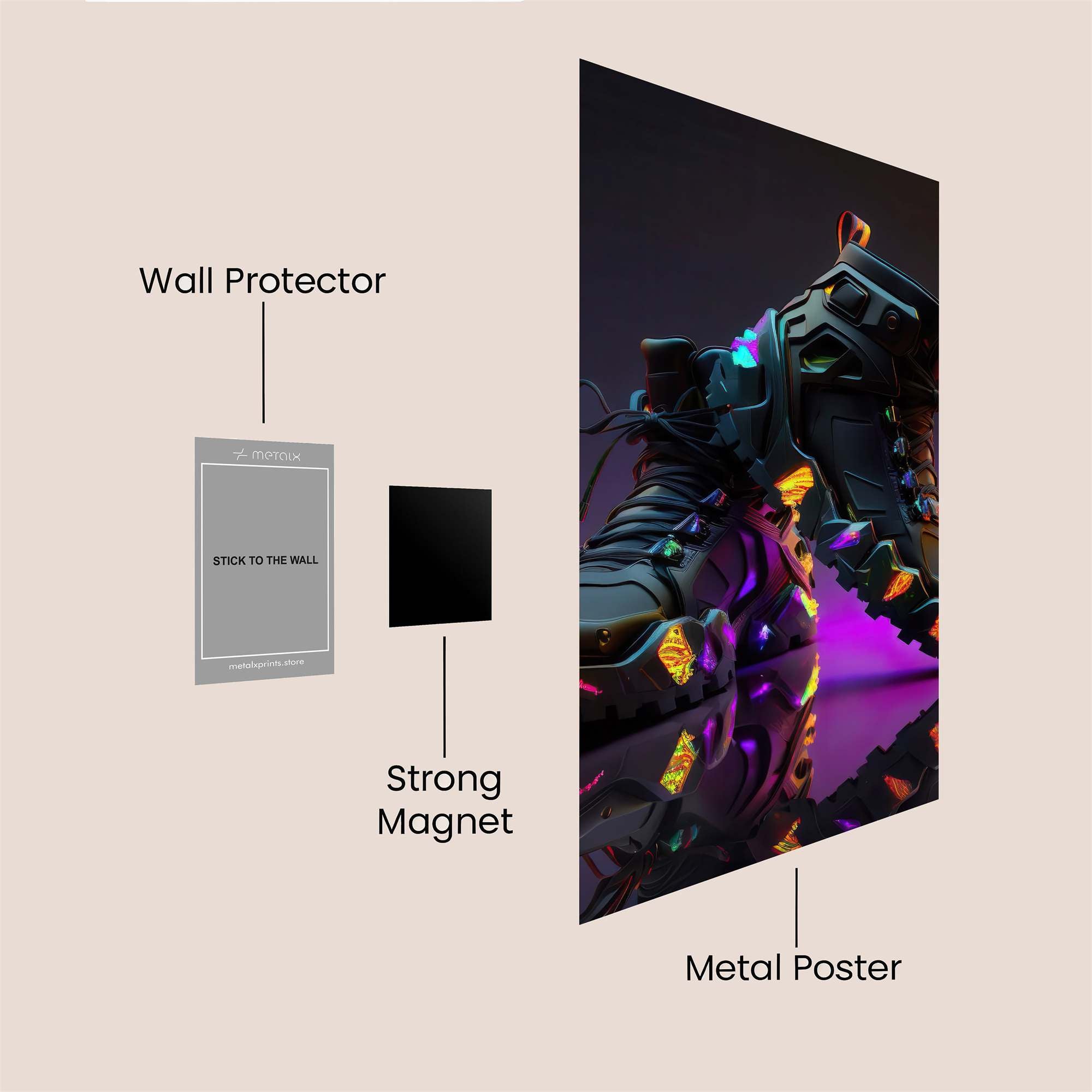 Nike Radiant Safe Wall Magnetic / M