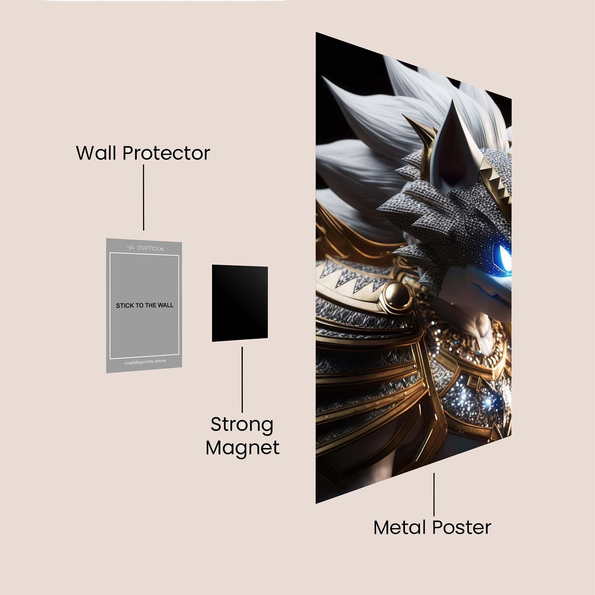 Wolf Sovereign Safe Wall Magnetic / M