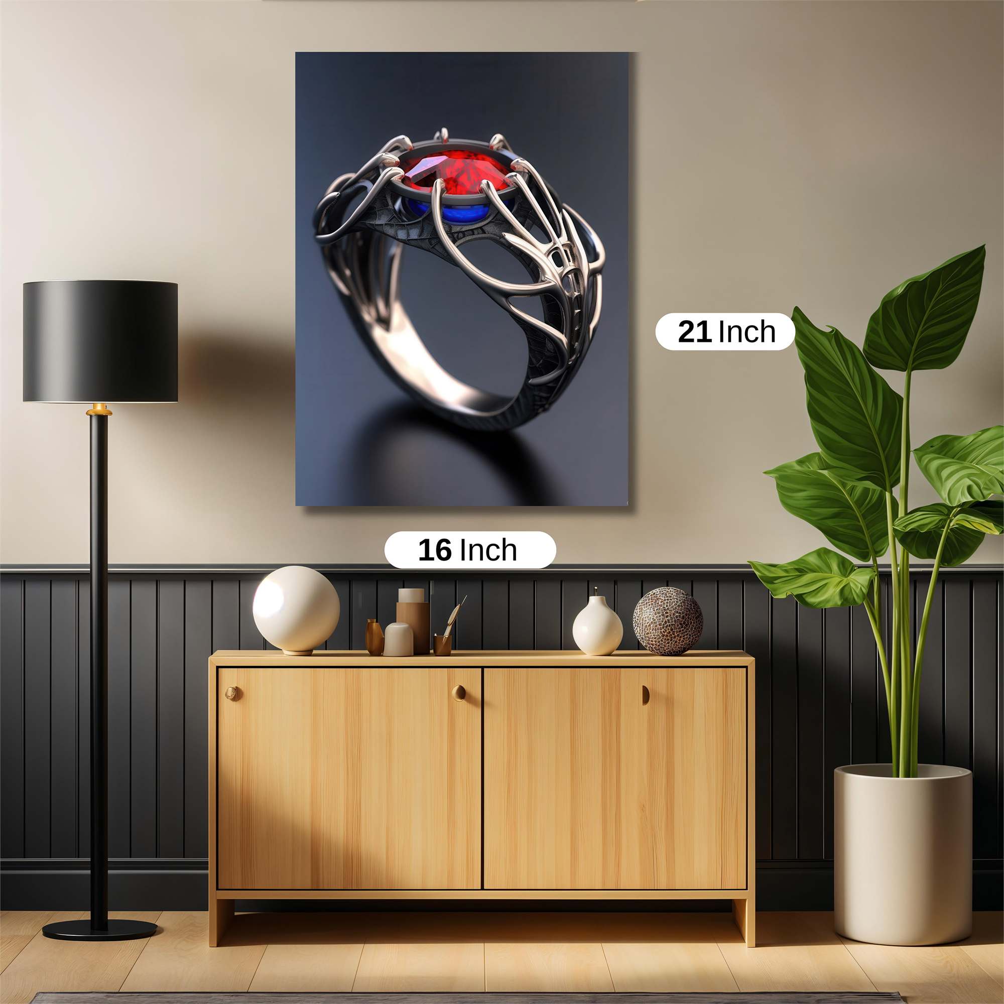 Spider Enchantment Safe Wall Magnetic / M