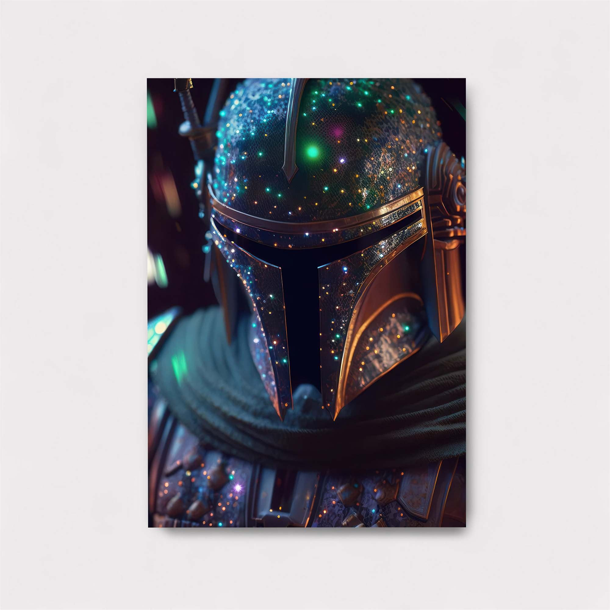 Mandalorian Sparkle Safe Wall Magnetic / M