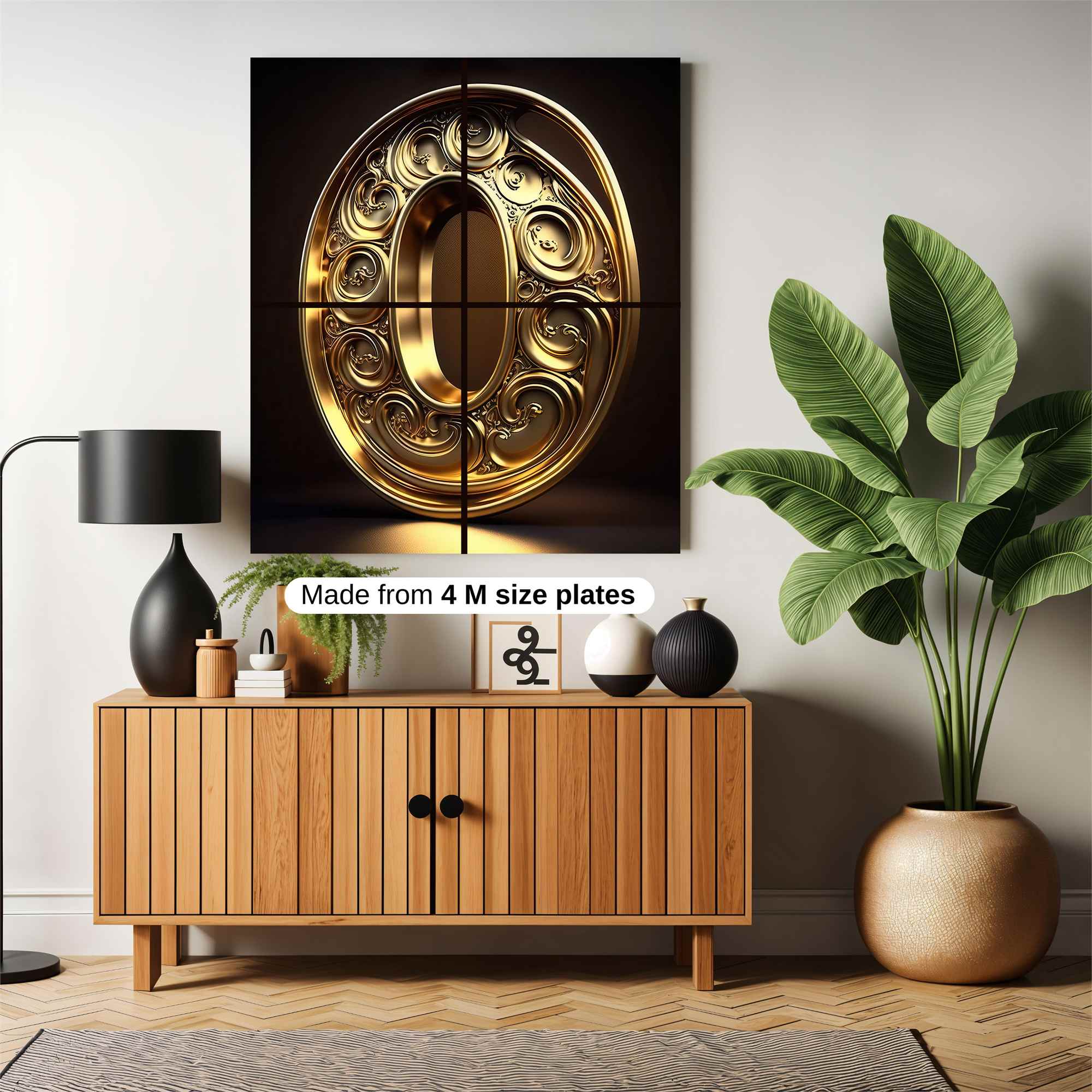 Ornate Opulence Safe Wall Magnetic / M