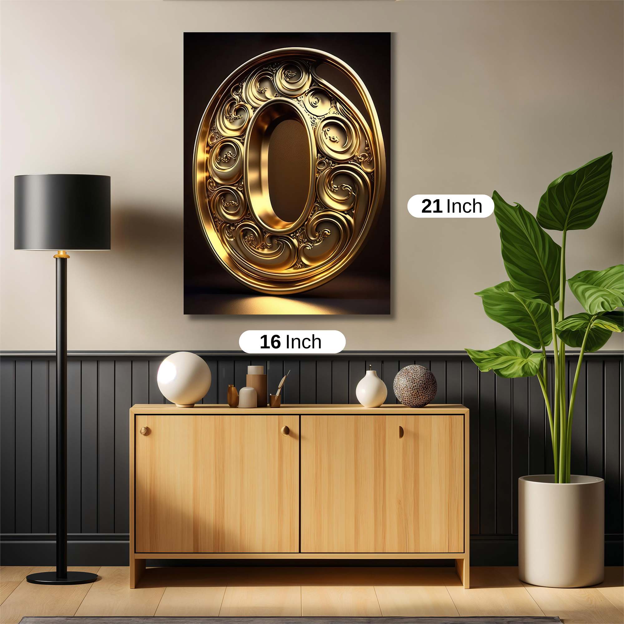 Ornate Opulence Safe Wall Magnetic / M