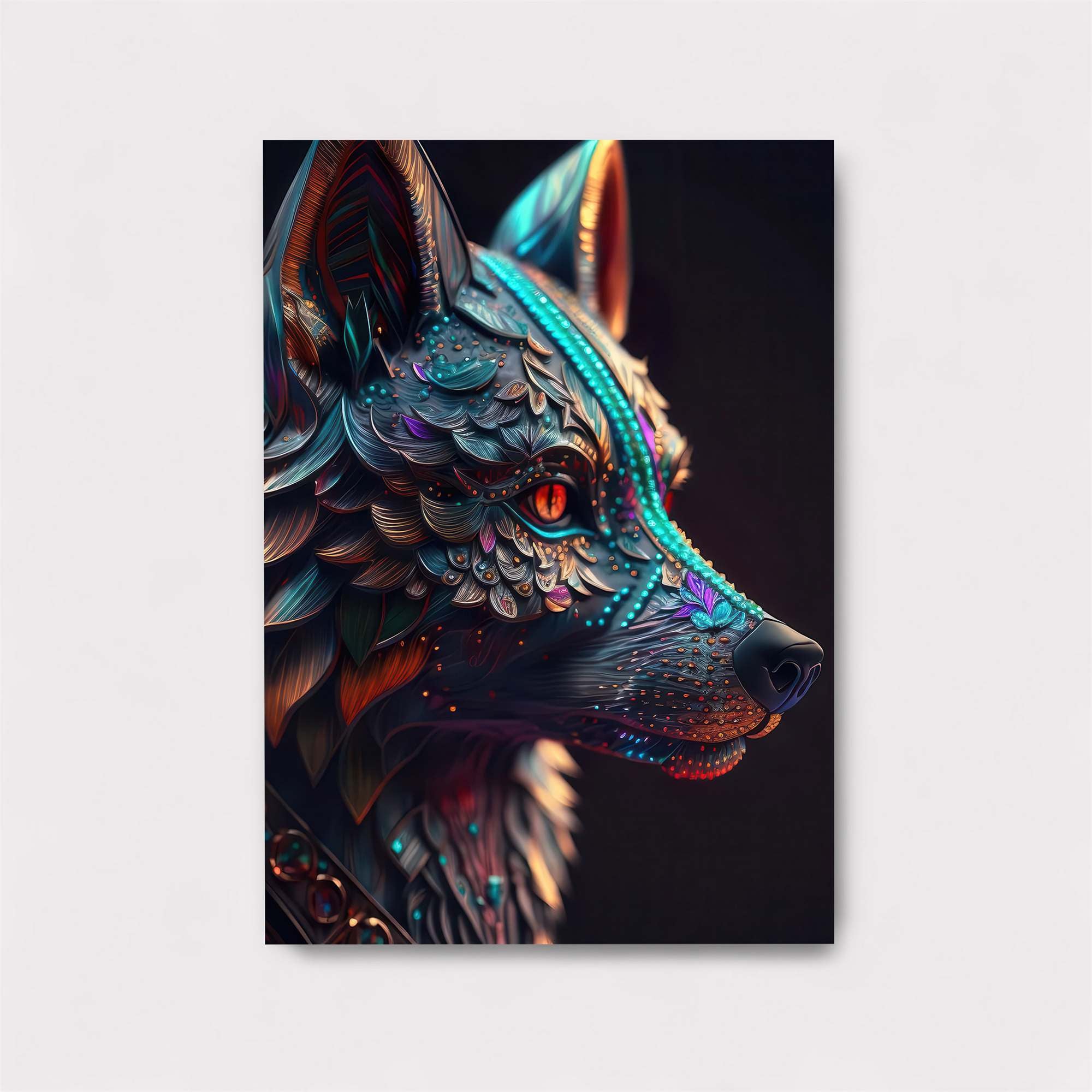 Wolf Enigma Safe Wall Magnetic / M