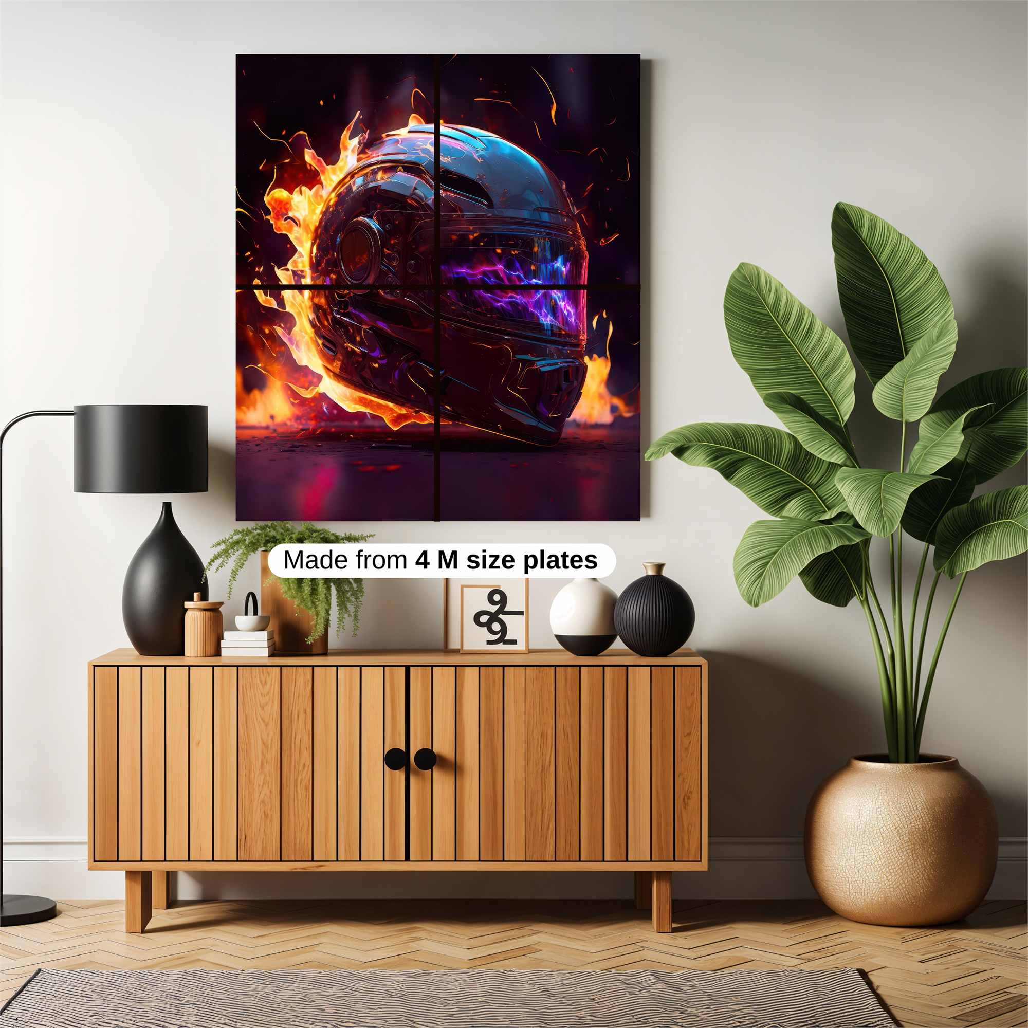 Helmet Inferno Safe Wall Magnetic / M