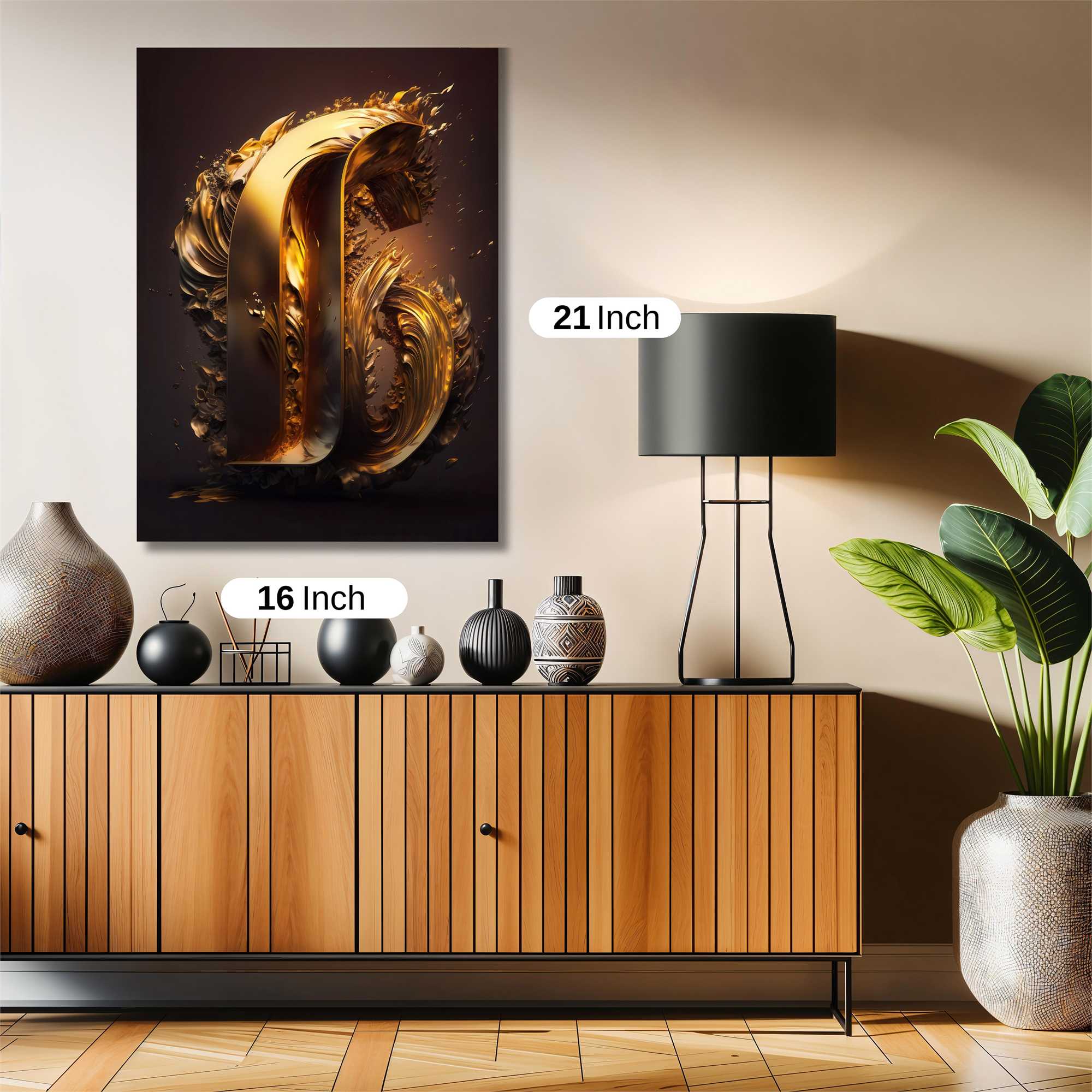 Golden Whimsy Safe Wall Magnetic / M