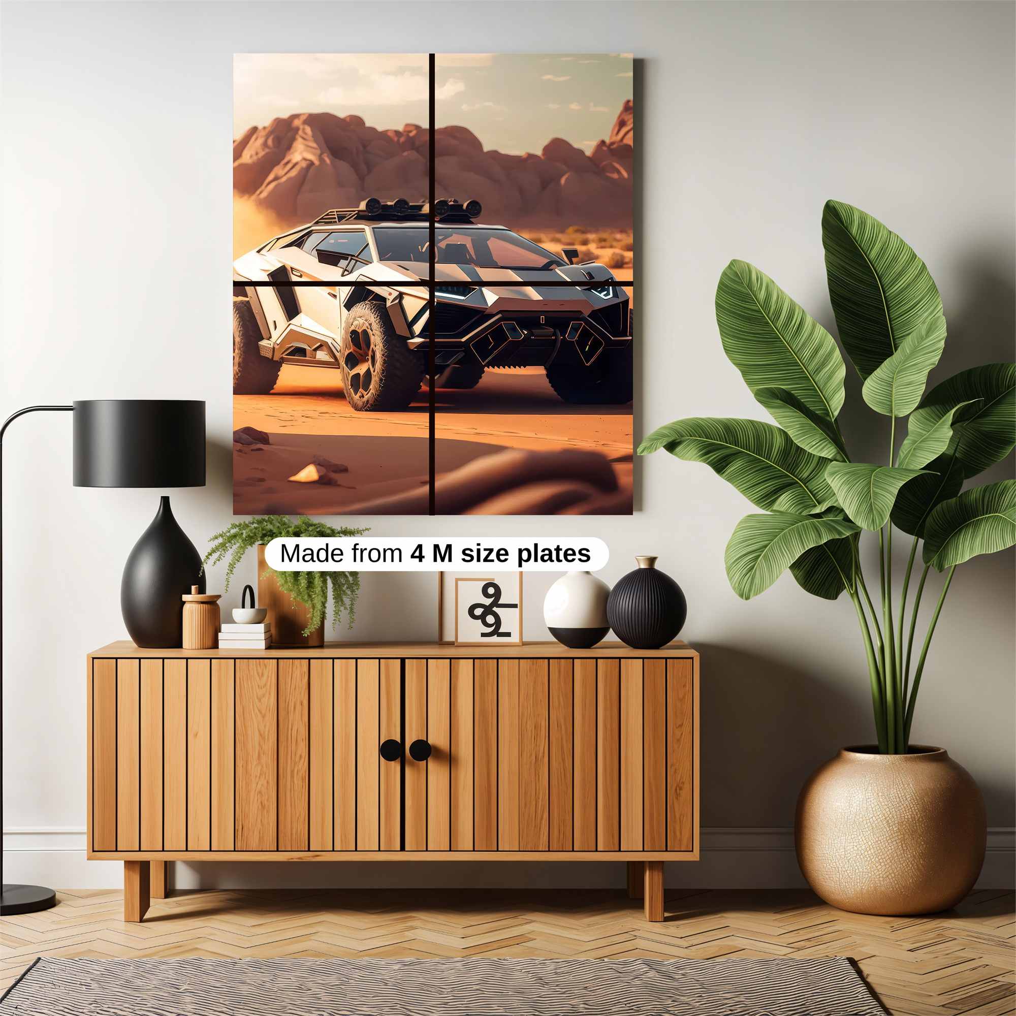 Lamborghini Adventurous Safe Wall Magnetic / M